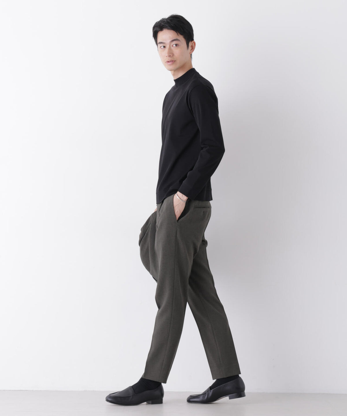 「FORMAL JERSEY」Plus デザインモックネック 6686223217