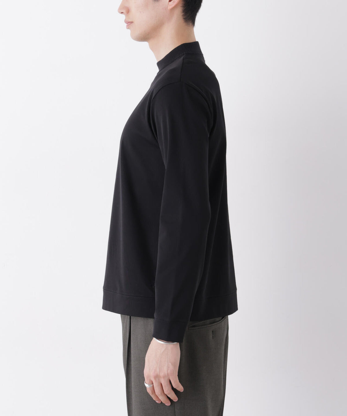 「FORMAL JERSEY」Plus デザインモックネック 6686223217
