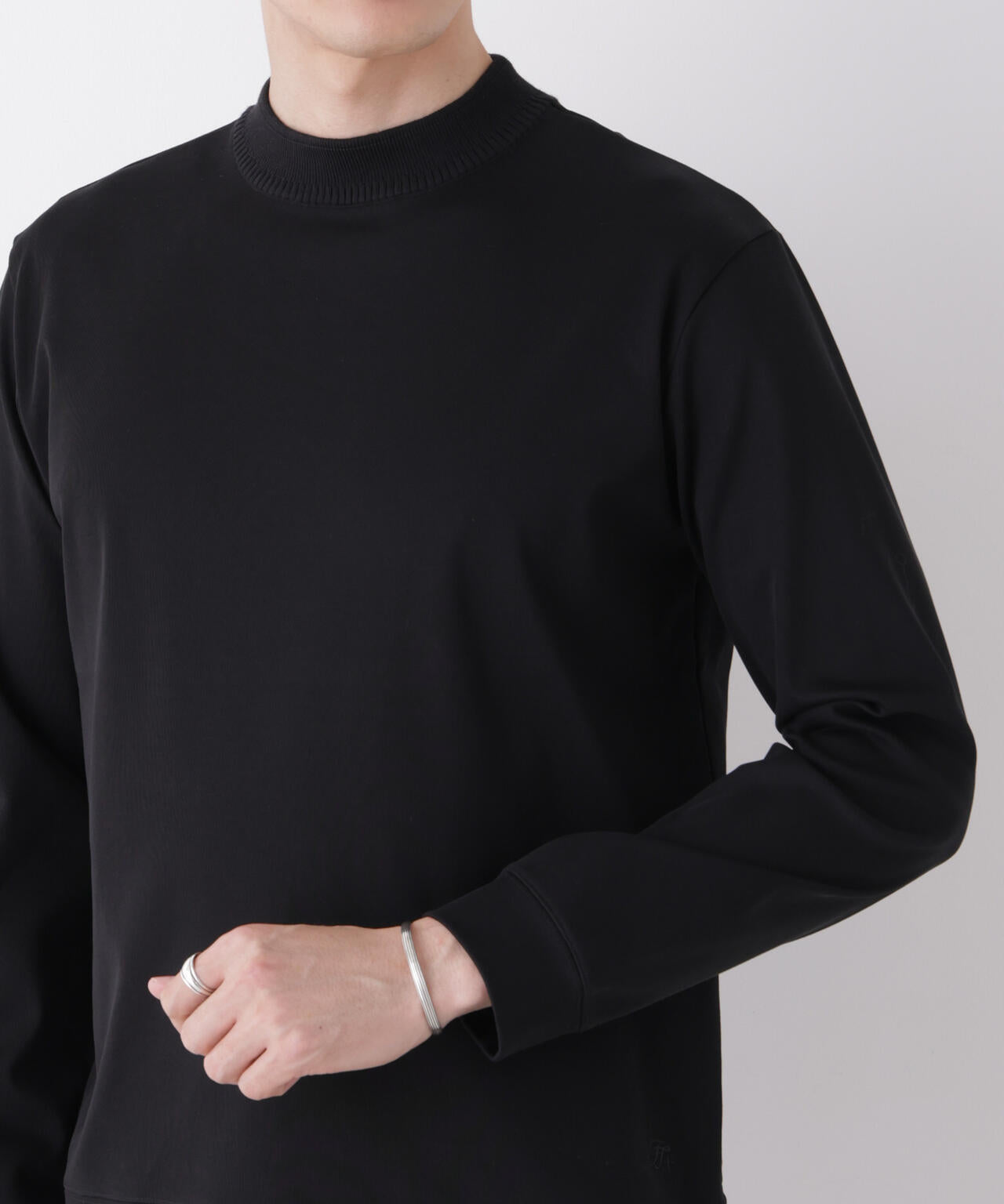 「FORMAL JERSEY」Plus デザインモックネック 6686223217