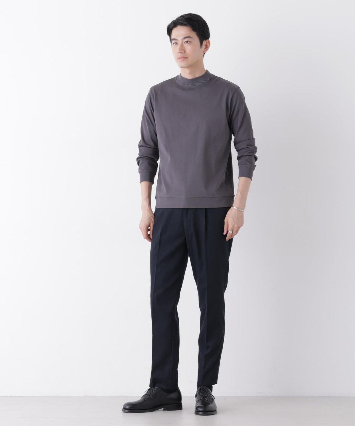 「FORMAL JERSEY」Plus デザインモックネック 6686223217