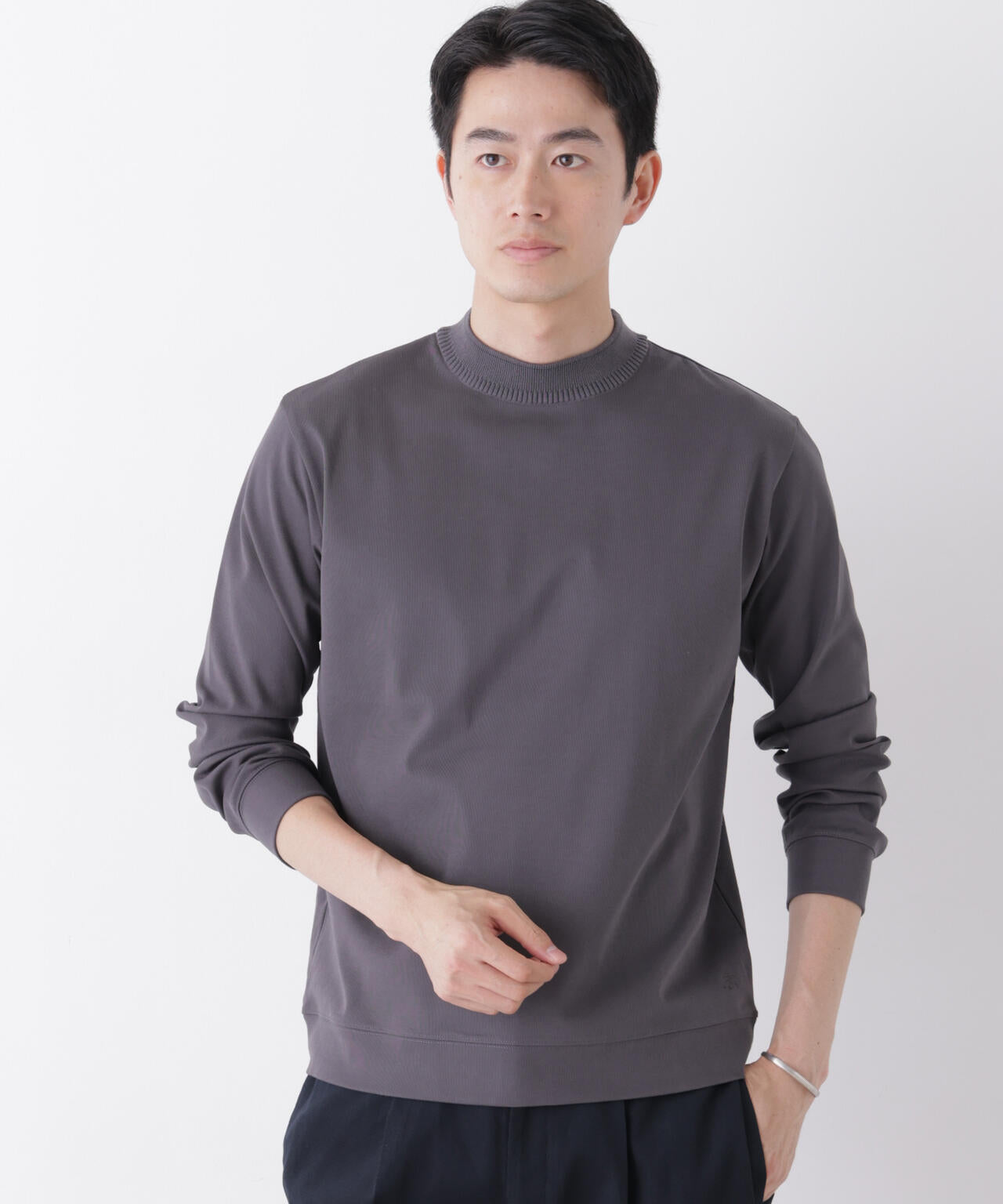 「FORMAL JERSEY」Plus デザインモックネック 6686223217