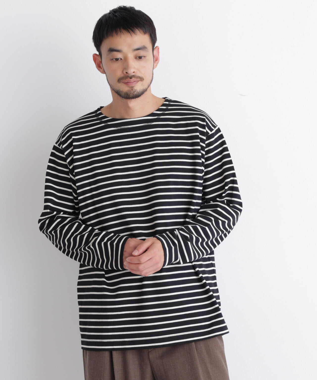 180cm　B:89 W:70 H:91 着用サイズ：L
