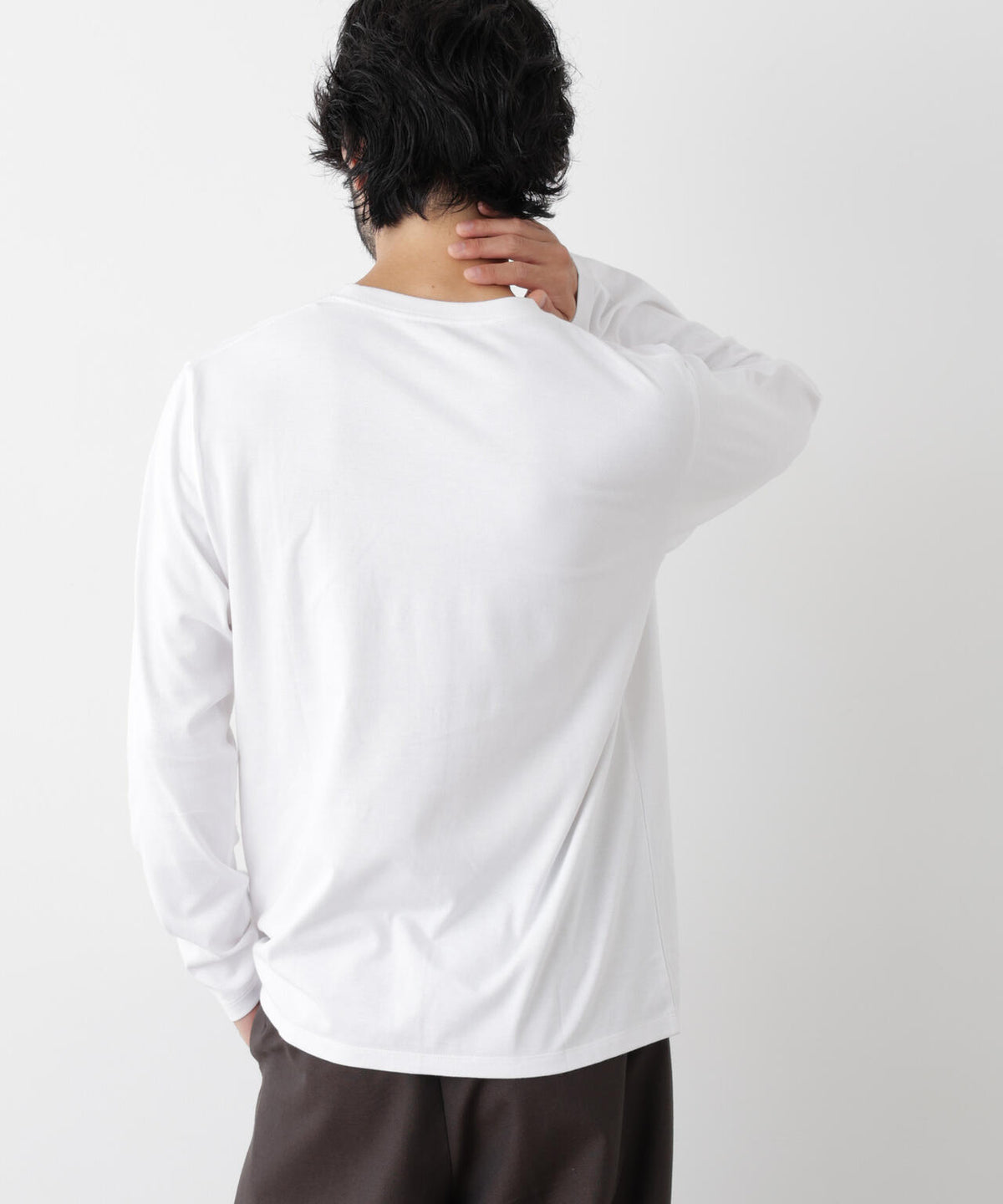 Anti Soaked(R) 汗染み防止 クルーネックTシャツ 6686223221