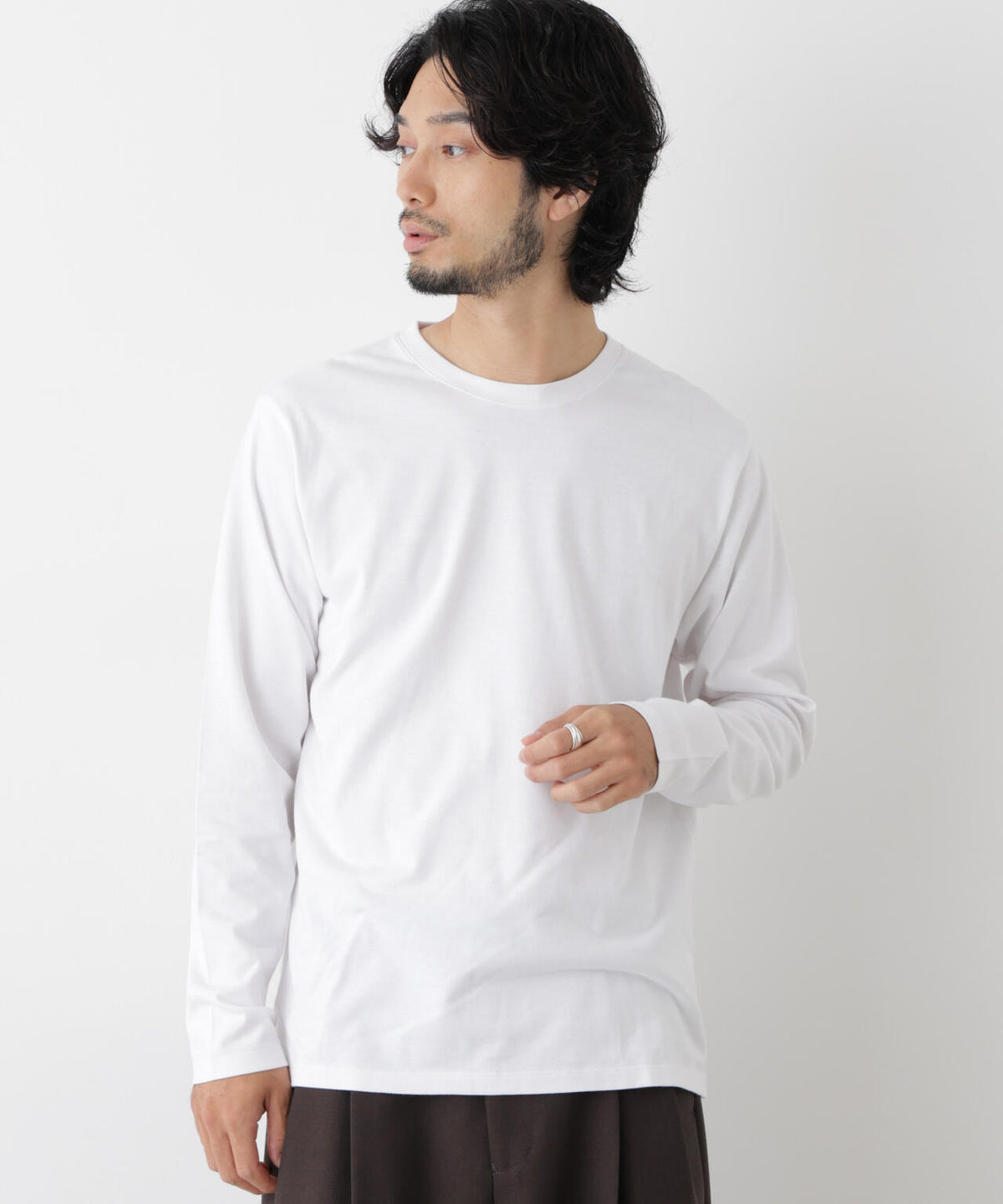 Anti Soaked(R) 汗染み防止 クルーネックTシャツ 6686223221