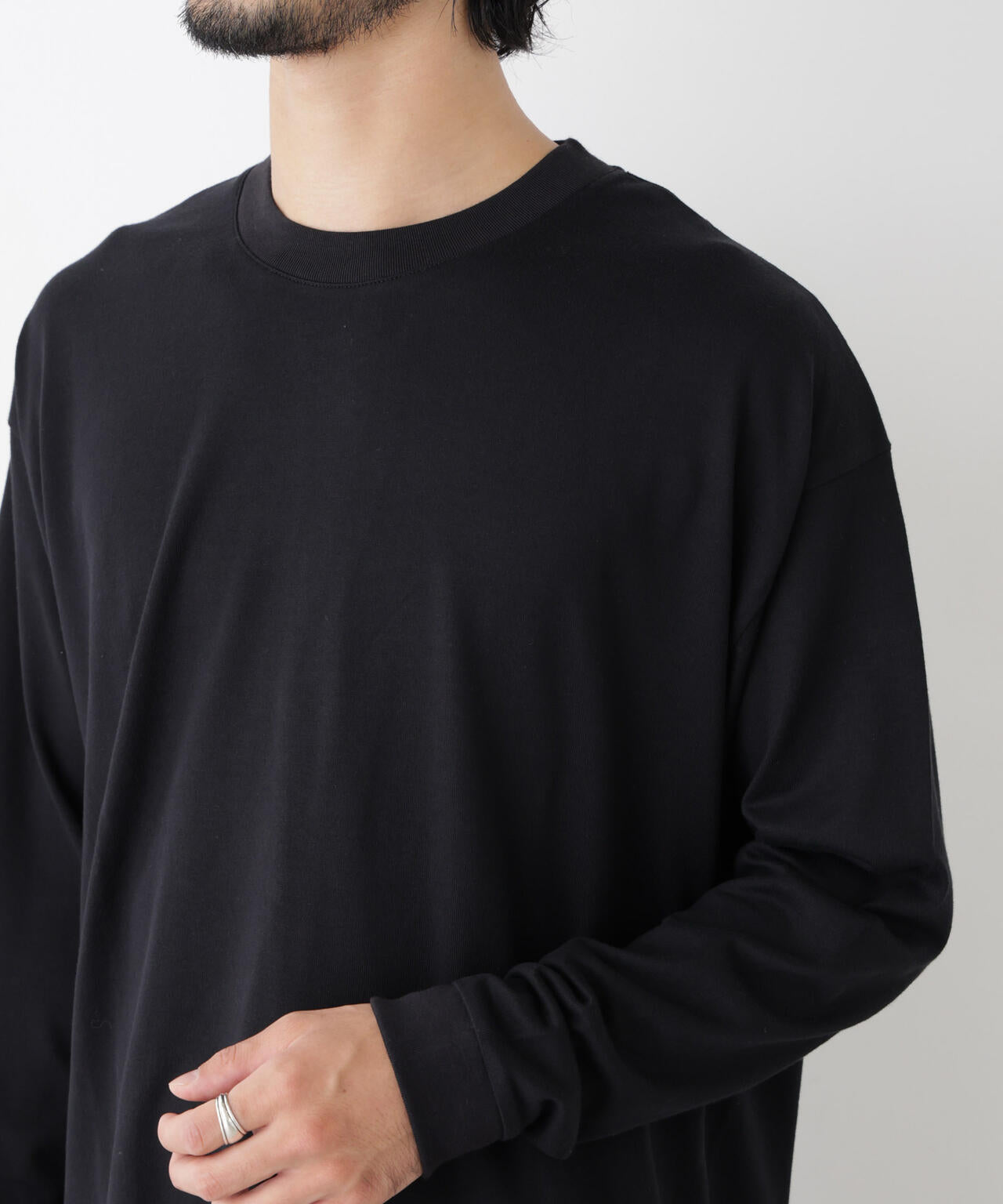 Anti Soaked(R)  汗染み防止 ビッグTシャツ 長袖 6686223222