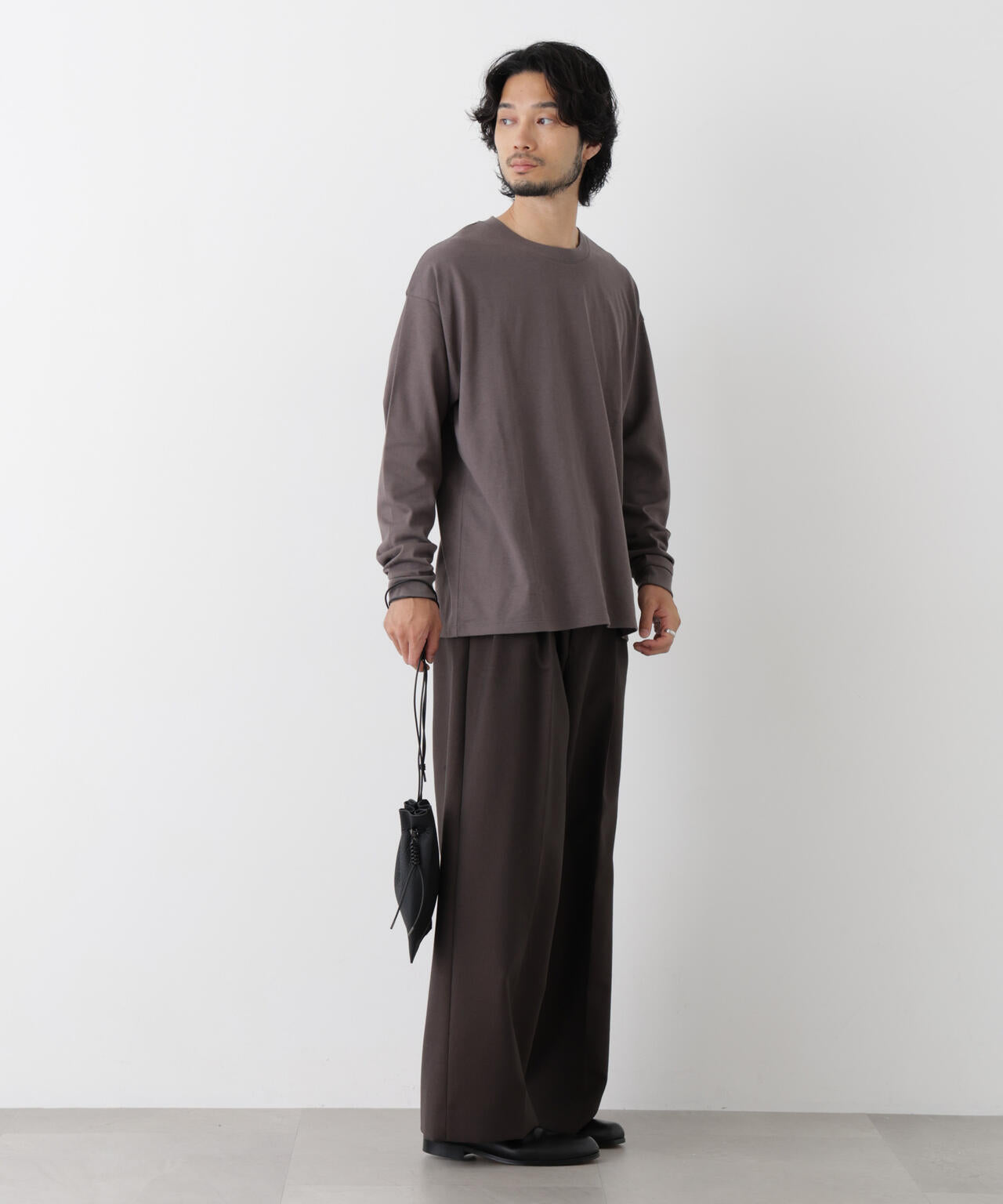 Anti Soaked(R)  汗染み防止 ビッグTシャツ 長袖 6686223222