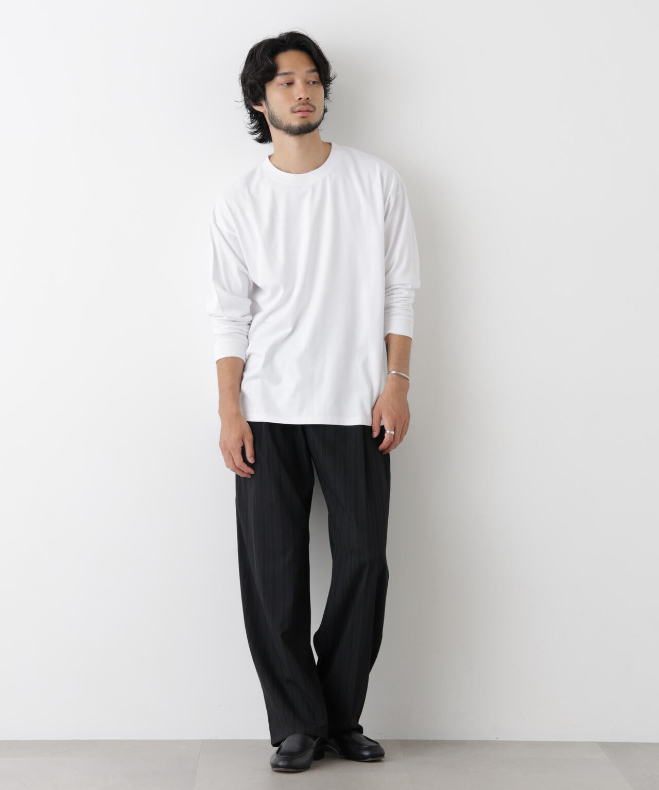 Anti Soaked(R)  汗染み防止 ビッグTシャツ 長袖 6686223222
