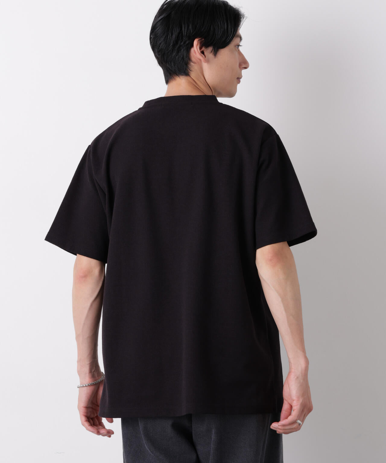 マイクロパイル クルーネックTシャツ 吸水速乾（セットアップ可） 6686224210