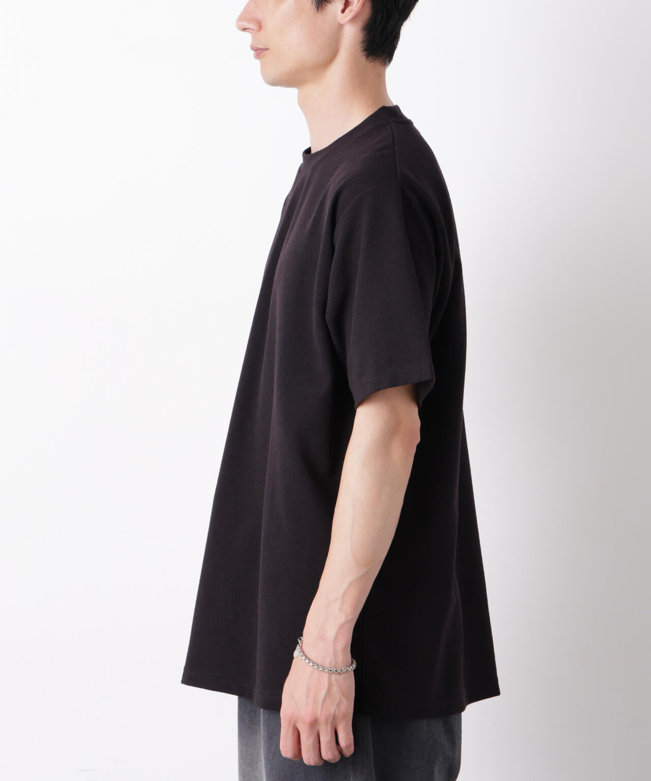 マイクロパイル クルーネックTシャツ 吸水速乾（セットアップ可） 6686224210