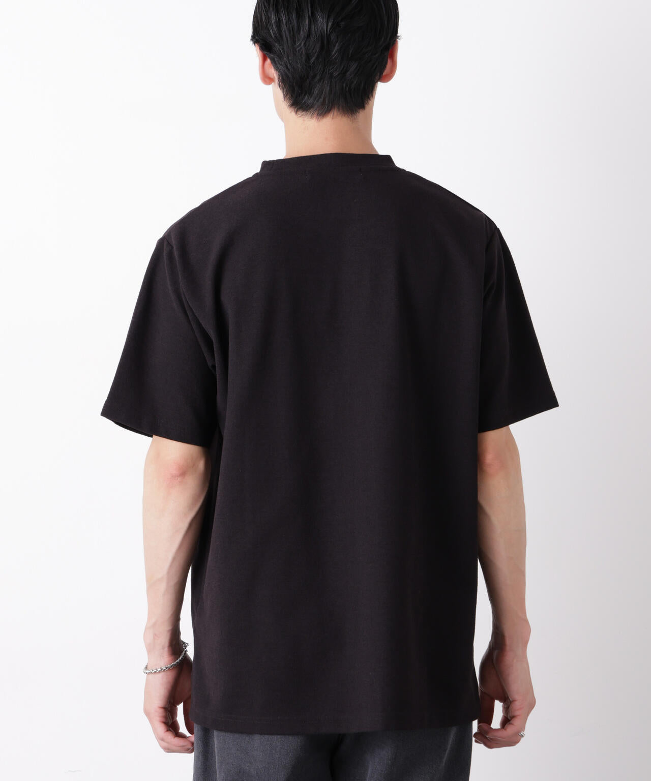 マイクロパイル クルーネックTシャツ 吸水速乾（セットアップ可） 6686224210