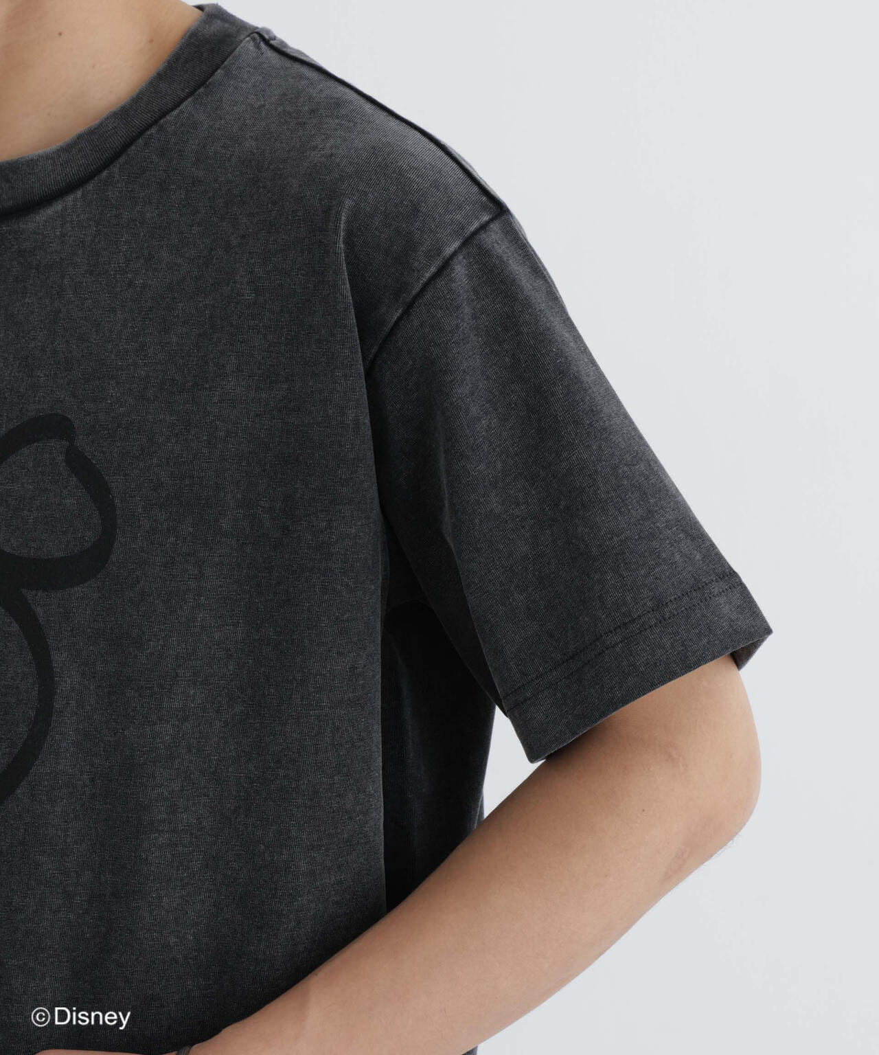NANO×DISNEY ミッキーマウス フェードTシャツ 6686224214