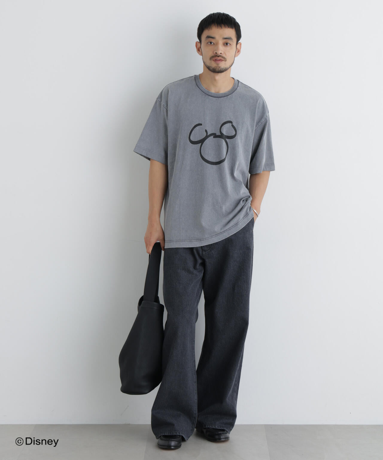 NANO×DISNEY ミッキーマウス フェードTシャツ 6686224214