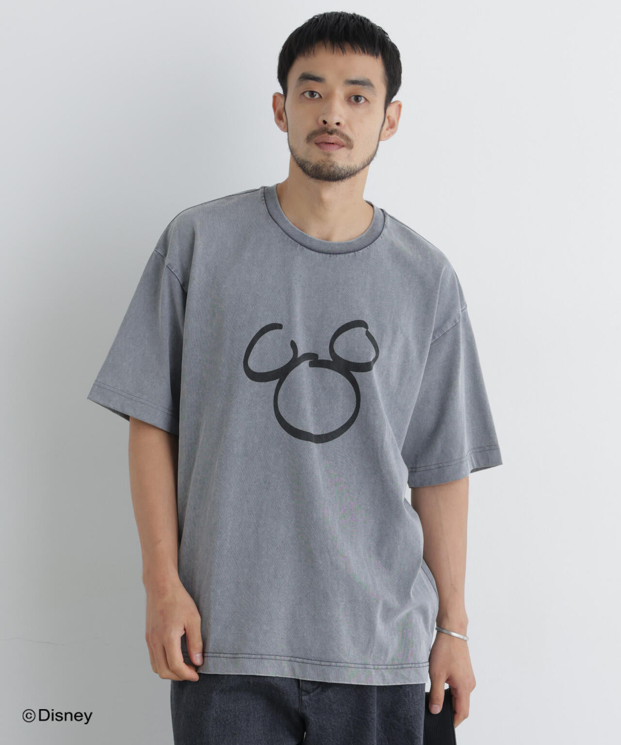NANO×DISNEY ミッキーマウス フェードTシャツ 6686224214