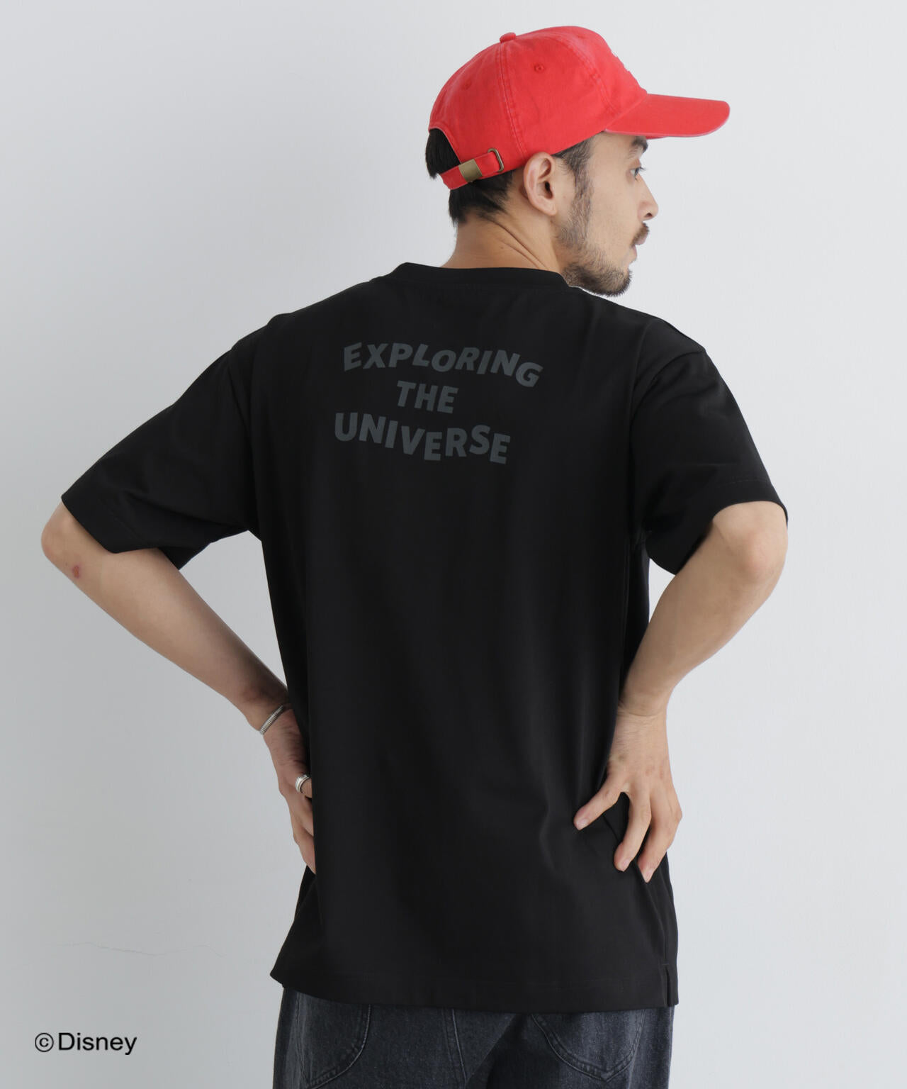 NANO×DISNEY ミッキーマウス 刺繍Tシャツ 6686224215