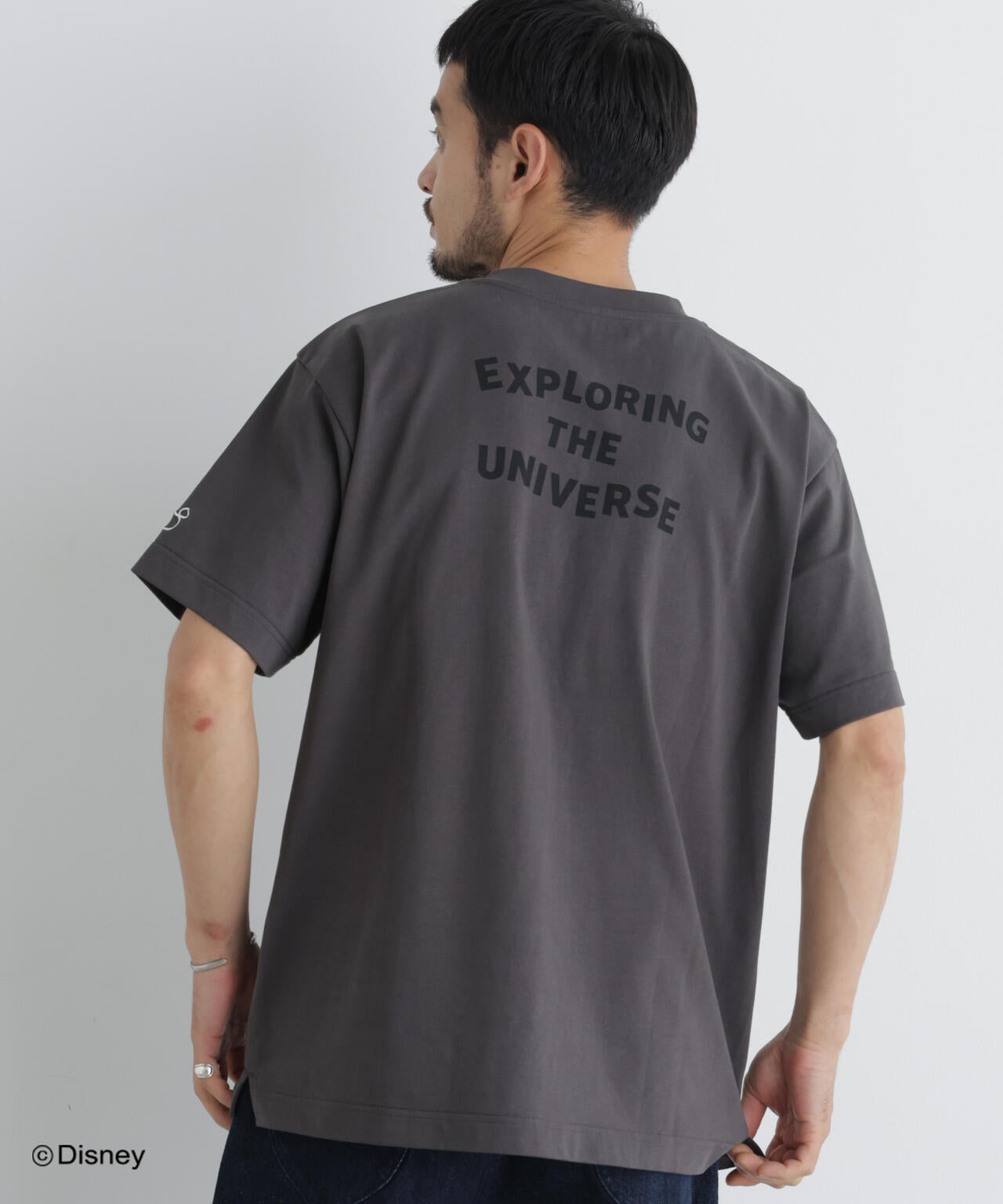 NANO×DISNEY ミッキーマウス 刺繍Tシャツ 6686224215