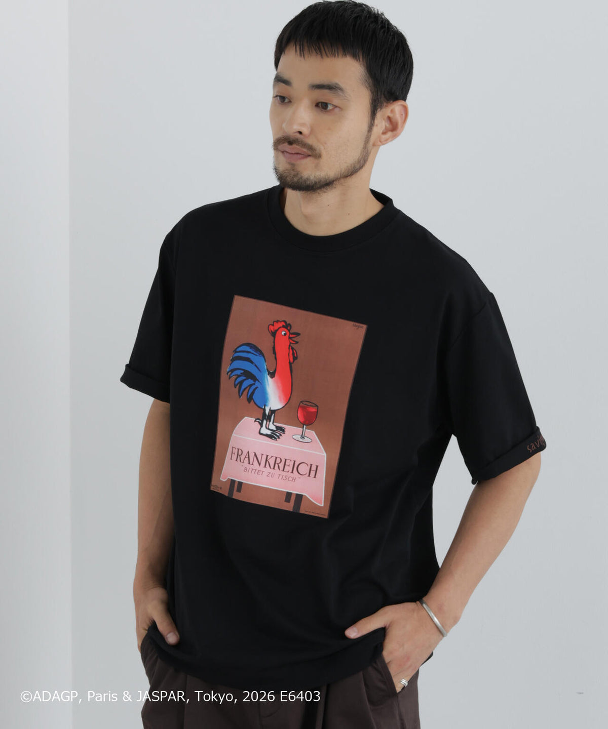 ｢OtoNANO｣×SAVIGNAC プリントTシャツ 6686224216
