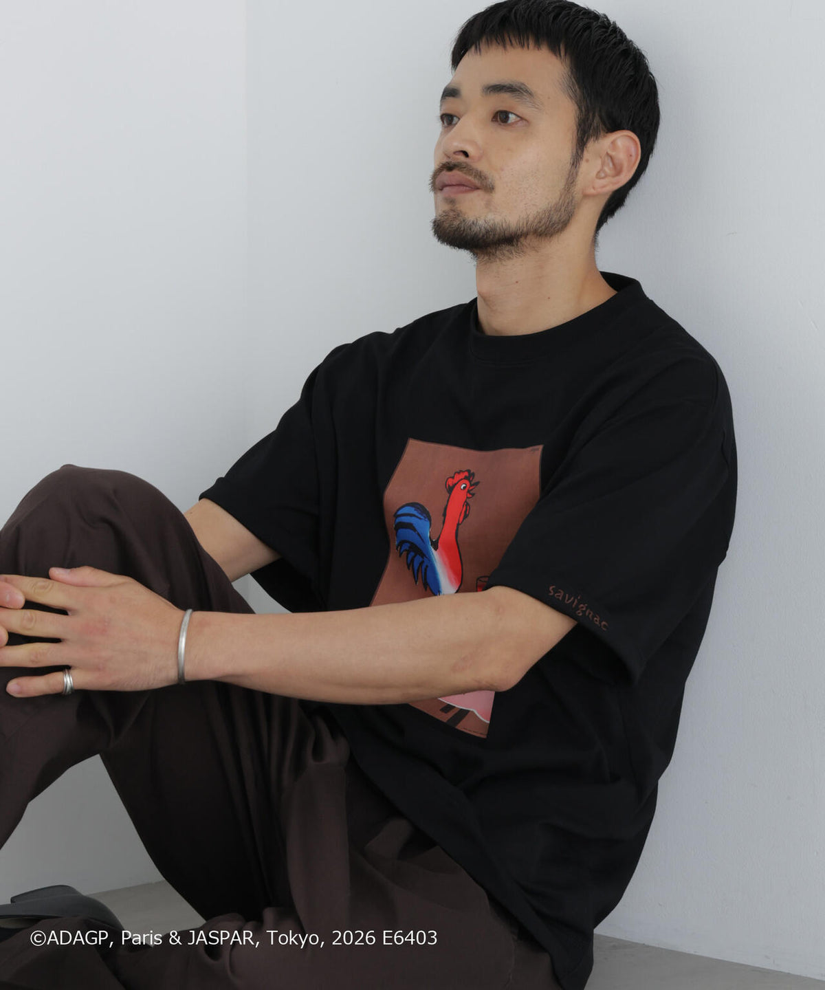 ｢OtoNANO｣×SAVIGNAC プリントTシャツ 6686224216