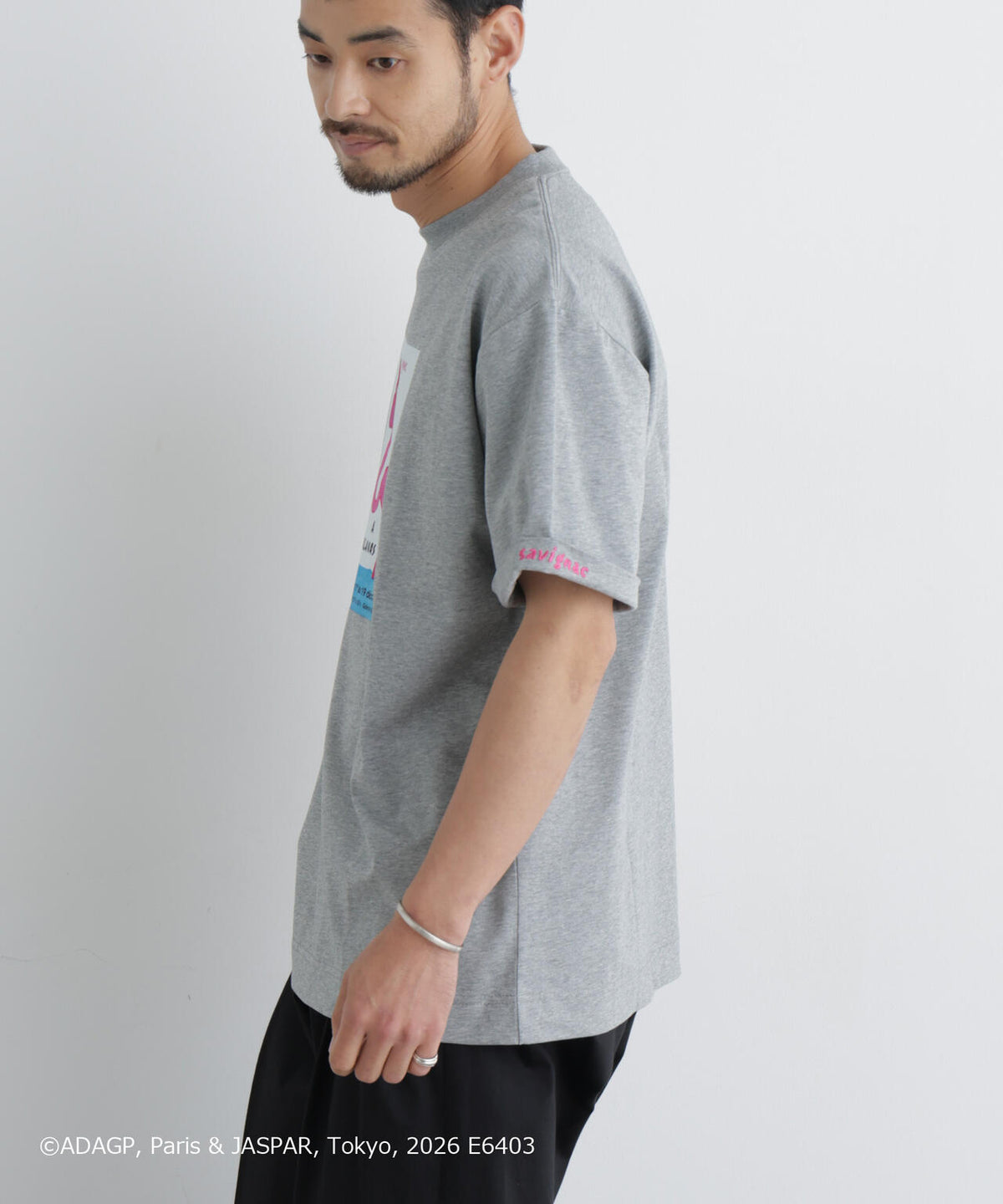 ｢OtoNANO｣×SAVIGNAC プリントTシャツ 6686224216