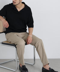 NewOnTrousers フェードサテンSlim テーパー