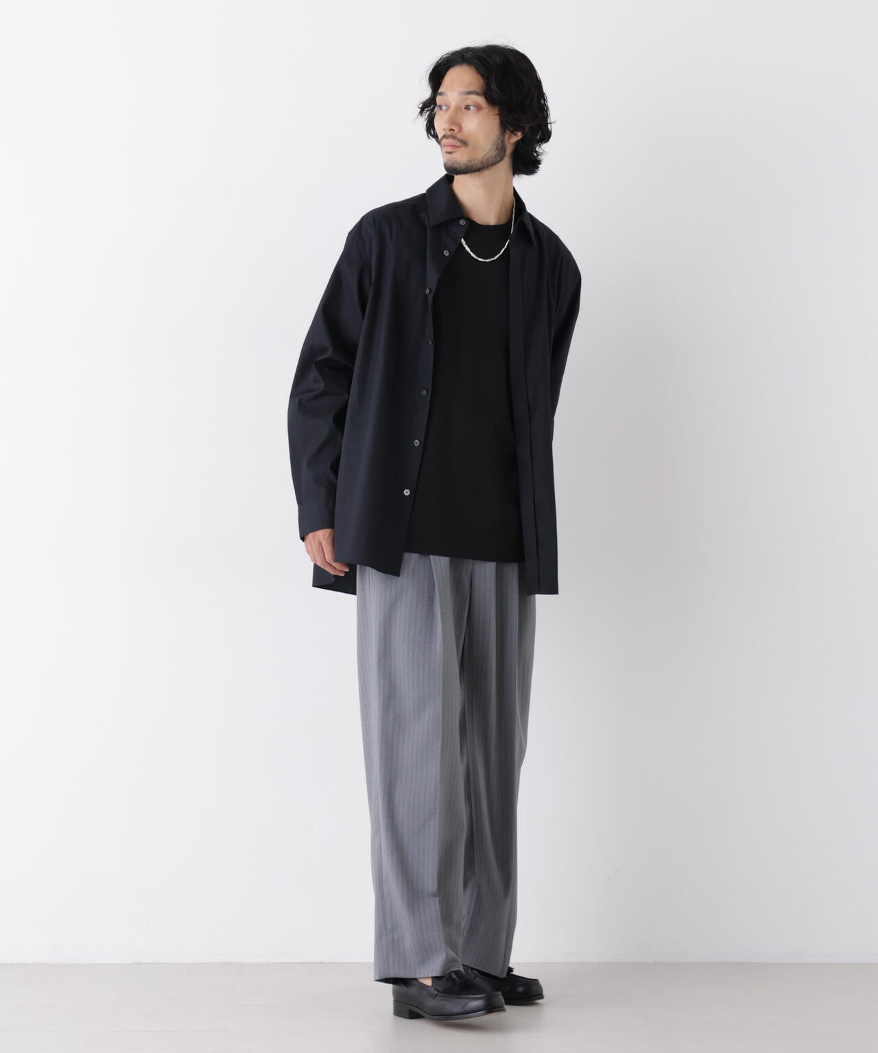 ｢OtoNANO｣ ヘリンボンワイドイージースラックス 6686227204