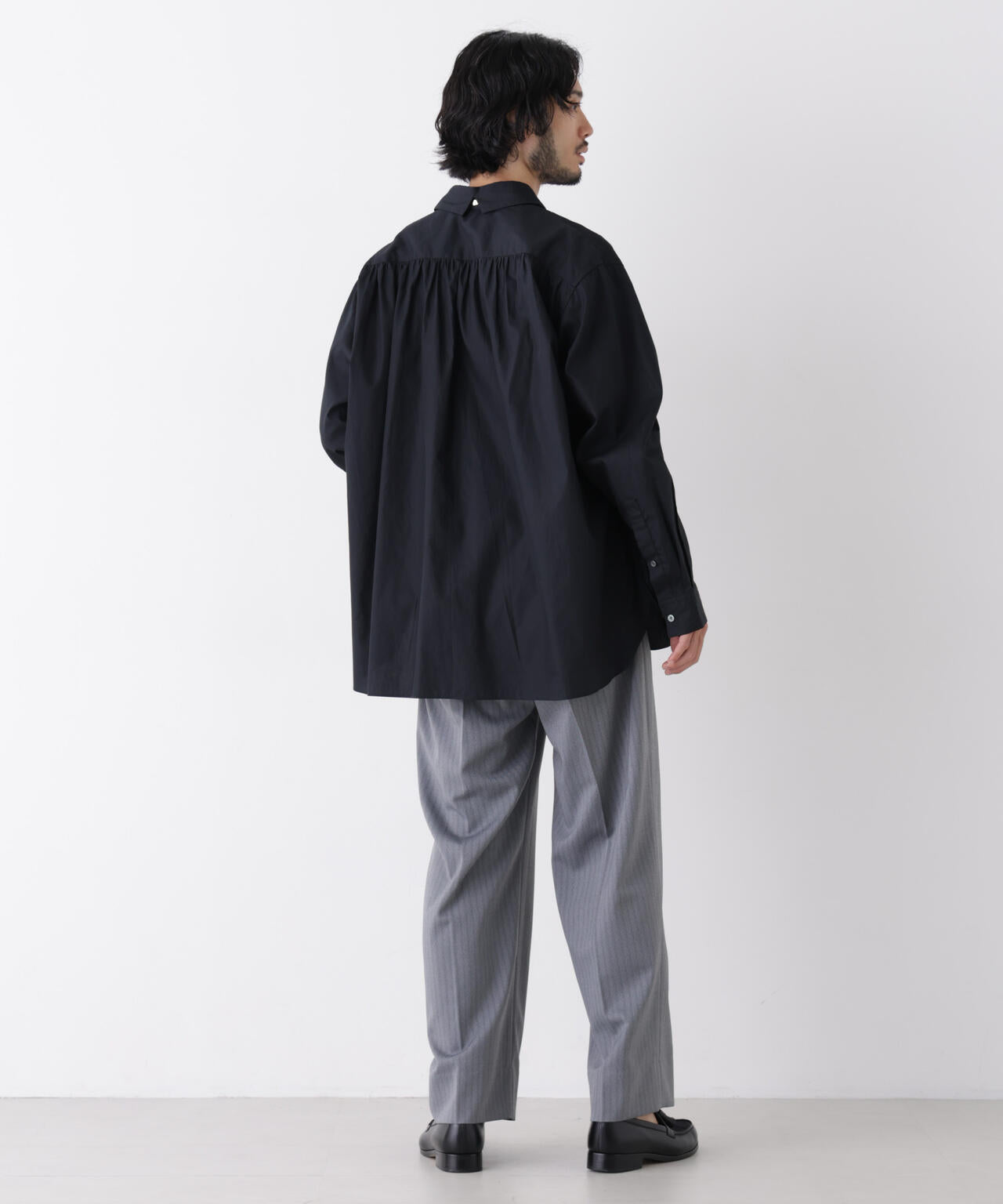 ｢OtoNANO｣ ヘリンボンワイドイージースラックス 6686227204