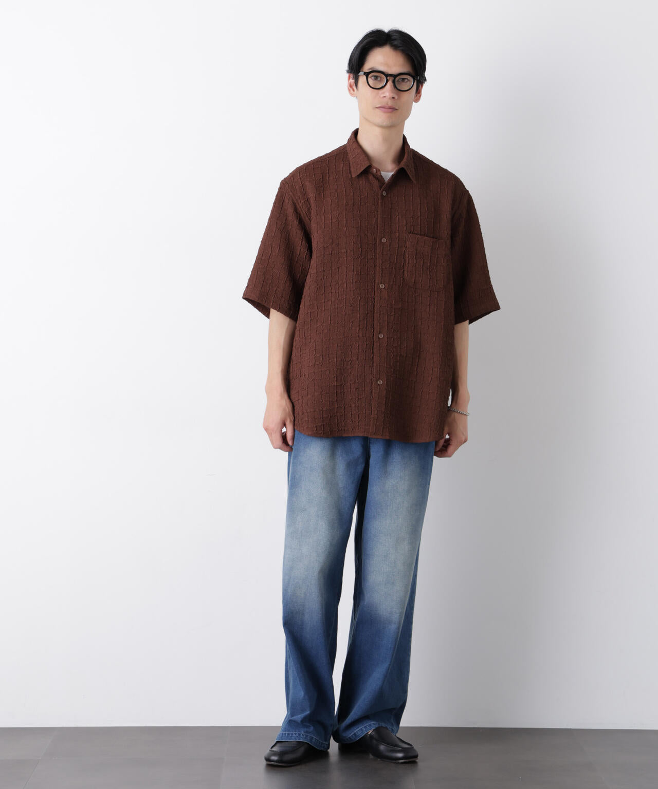 COOLLY DENIM ワイドイージーパンツ（接触冷感） 6686227205