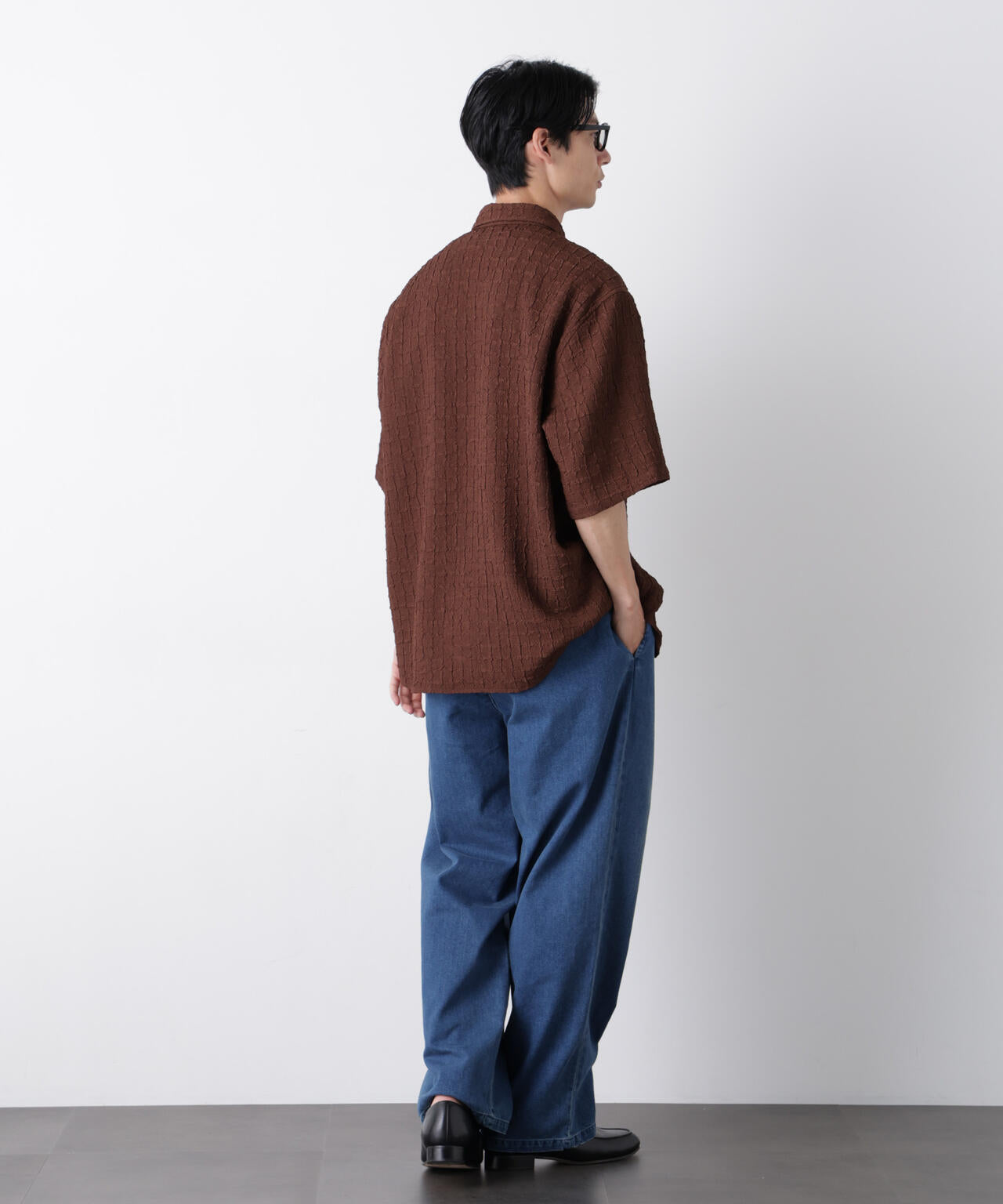COOLLY DENIM ワイドイージーパンツ（接触冷感） 6686227205