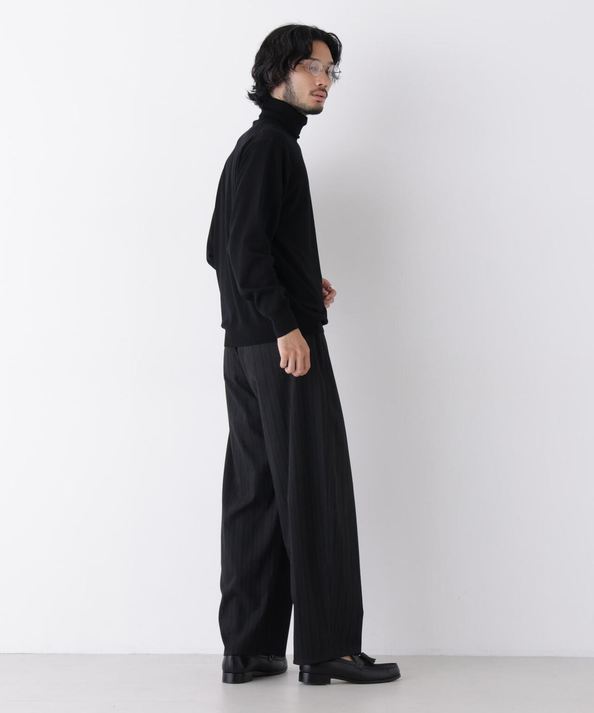 ｢DELEGANT｣ バレルレッグイージーパンツ（セットアップ可） 6686227209
