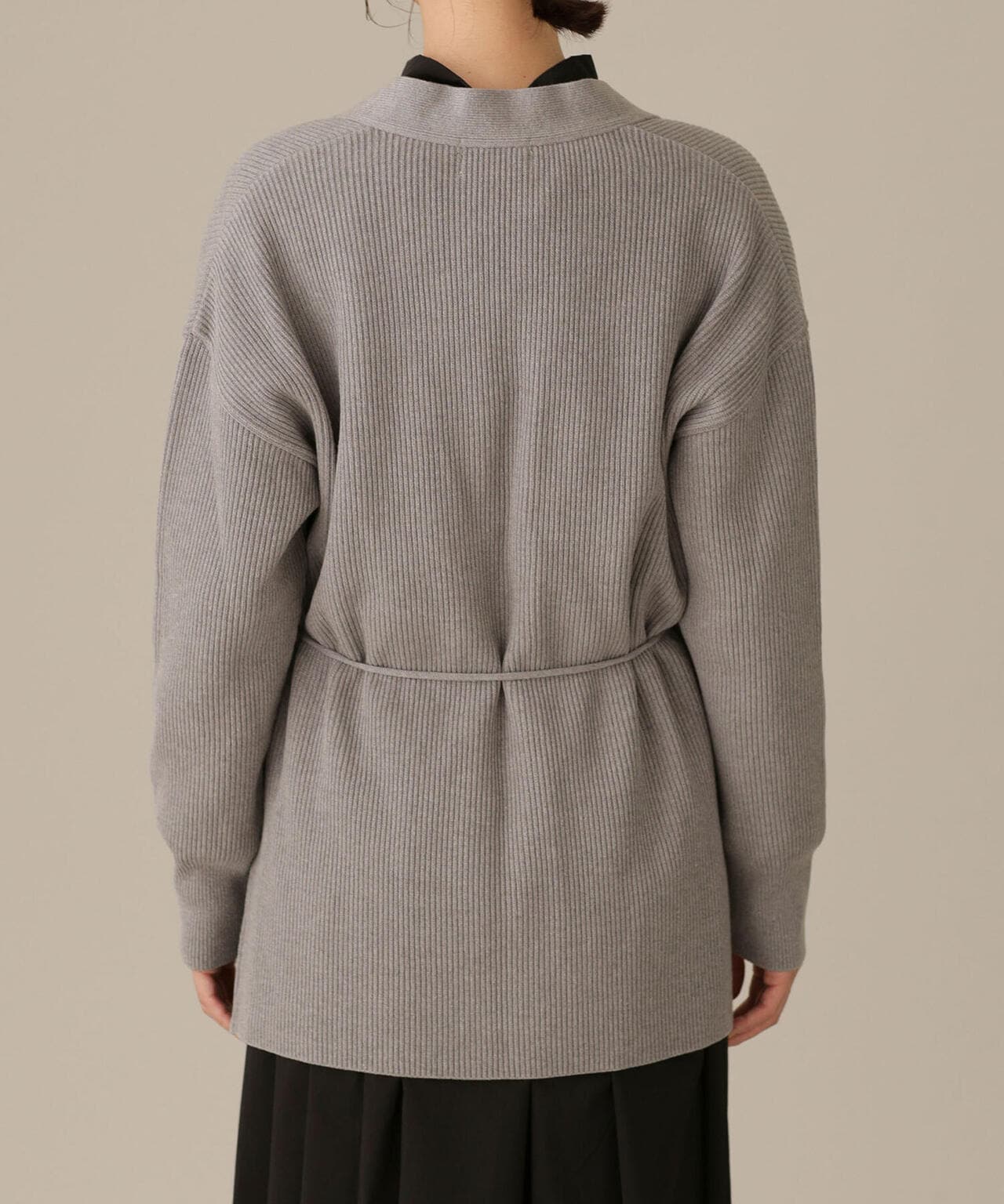 LB.03/近藤千尋さんコラボ 思いきり洗えるニット ミドルカーディガン 6692222345