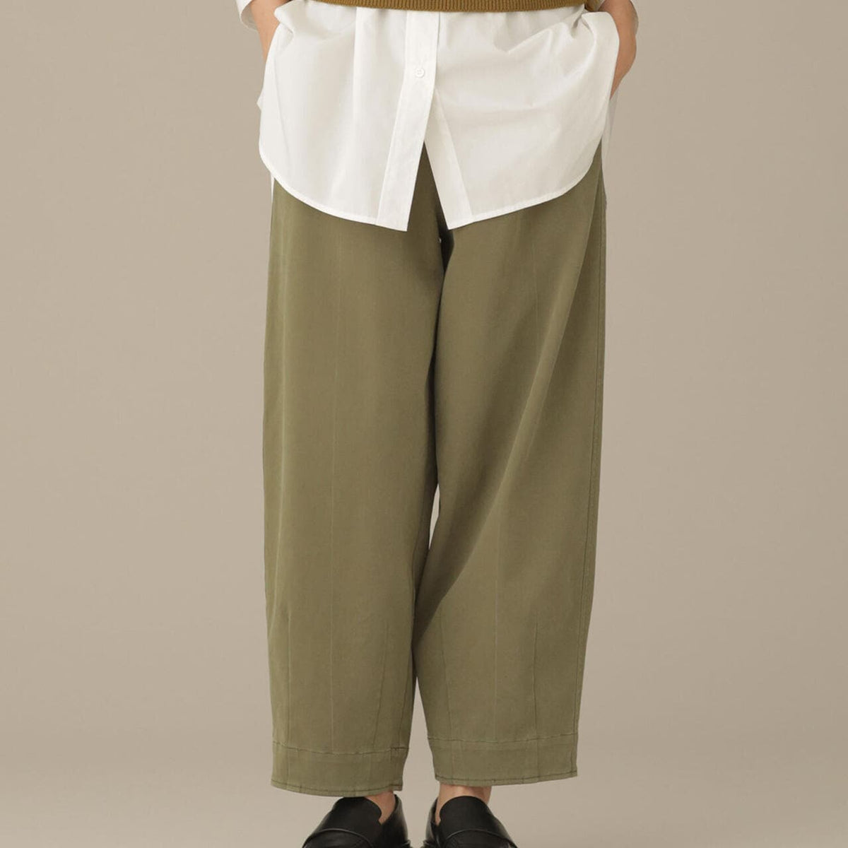 パンツ greens センタープレスポンチジョガーパンツ パンツ ジョガーパンツ[品番