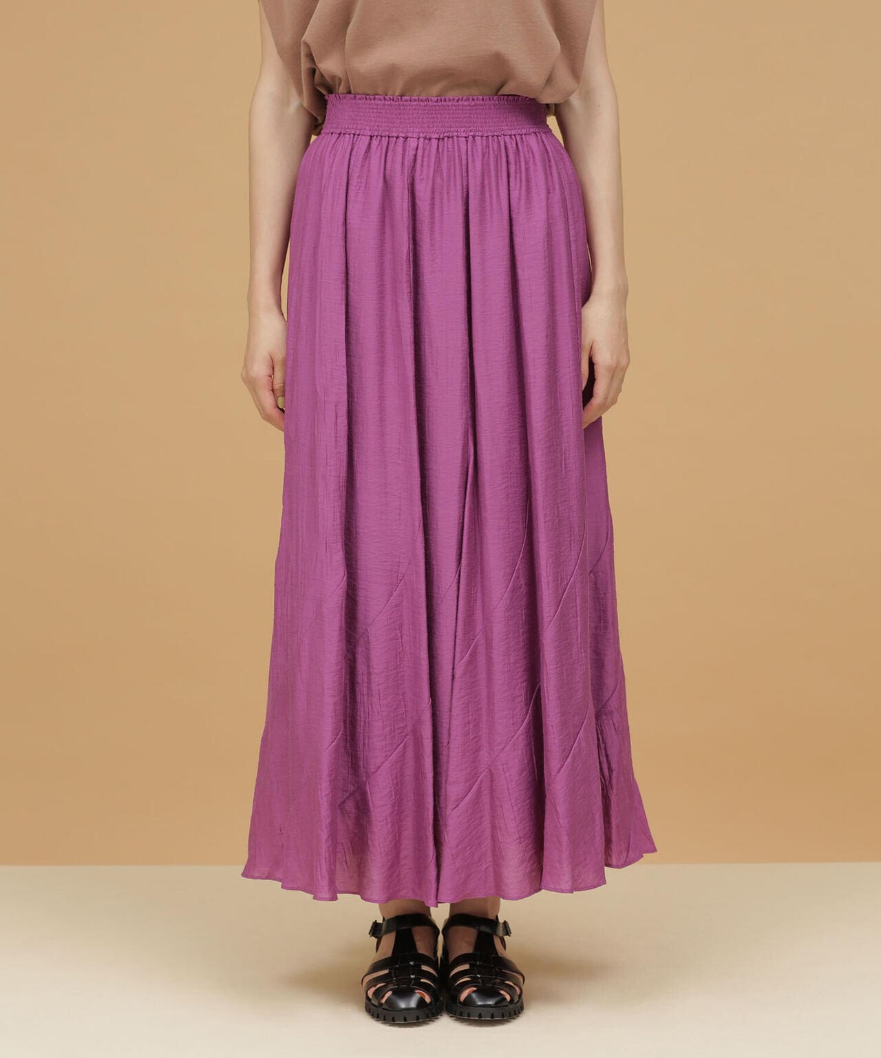 LB.03/エスカルゴ切り替えワッシャースカート 6692230302