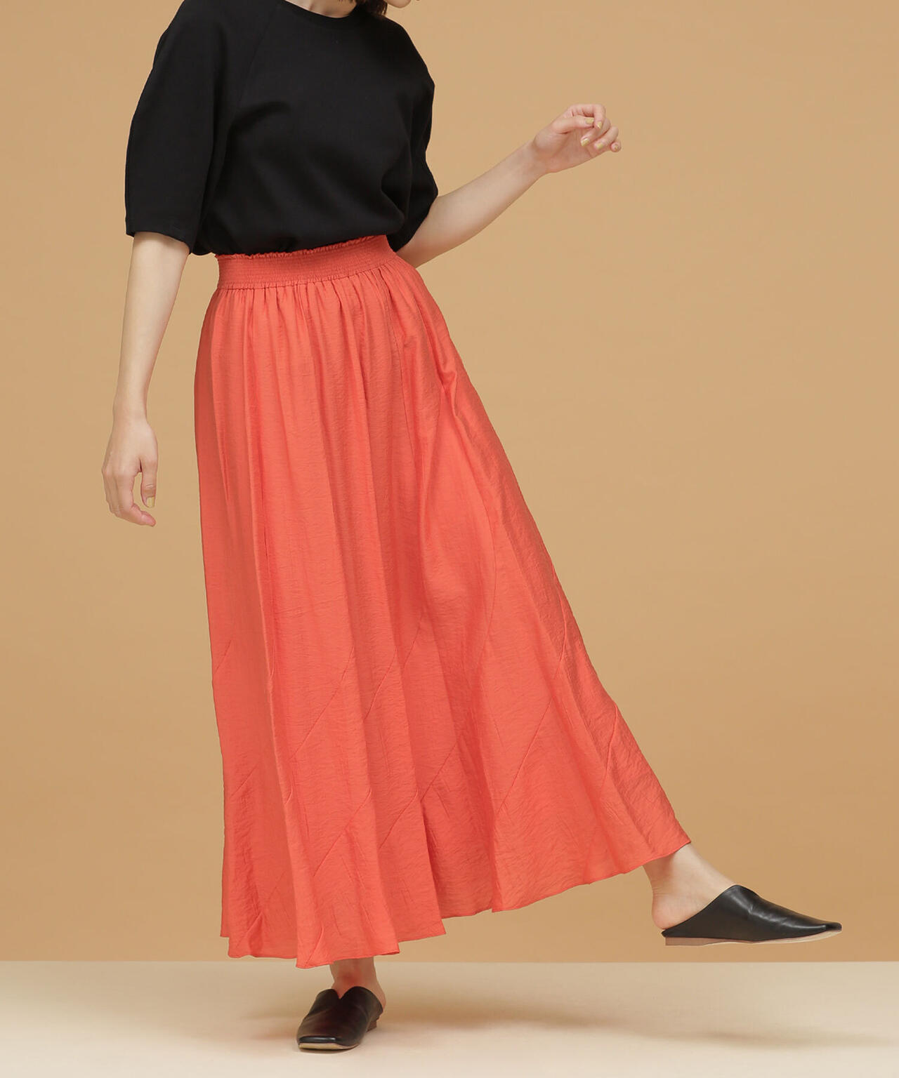 LB.03/エスカルゴ切り替えワッシャースカート 6692230302