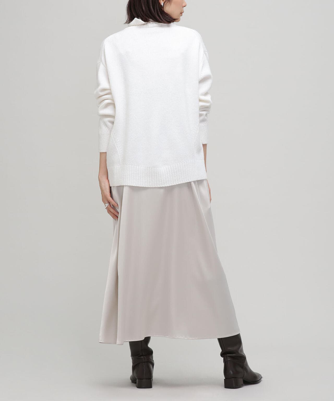 LB.03/サテンフレアキャミワンピース 6693119305