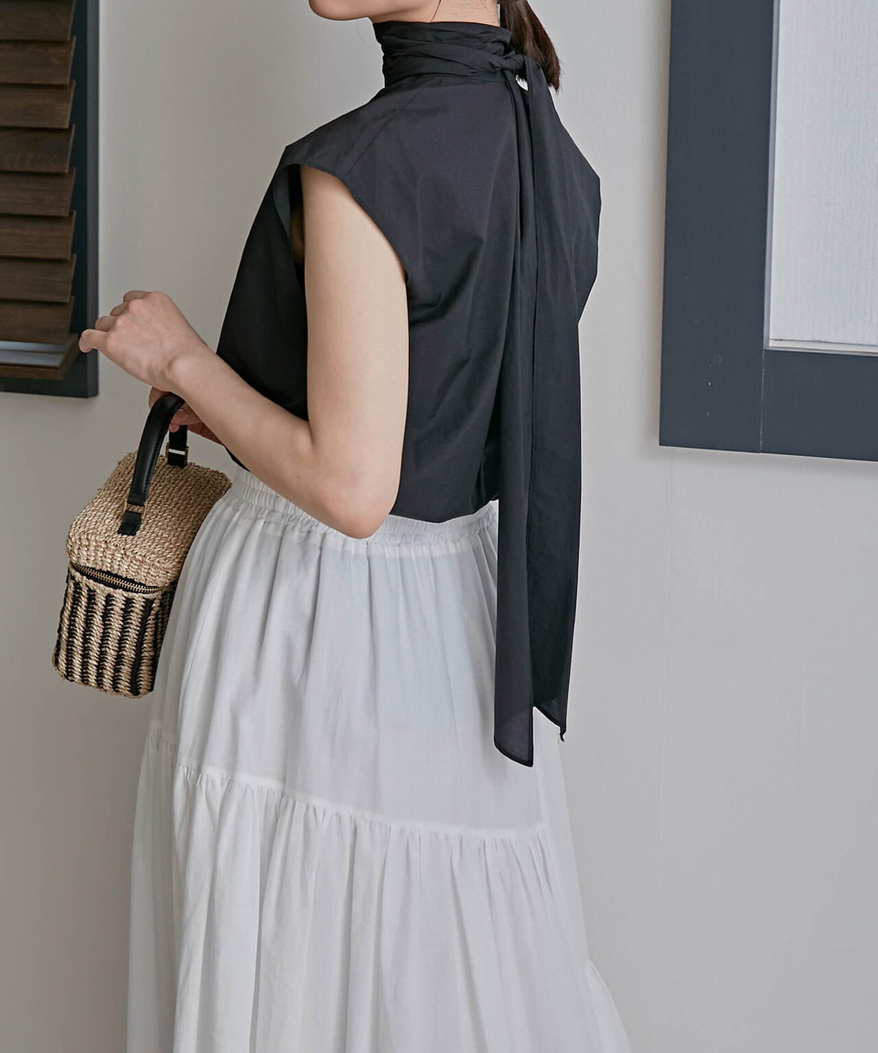 LB.03/2WAYシアーボウタイブラウス 6693121313