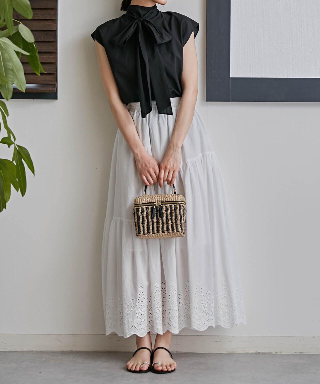 LB.03/2WAYシアーボウタイブラウス 6693121313