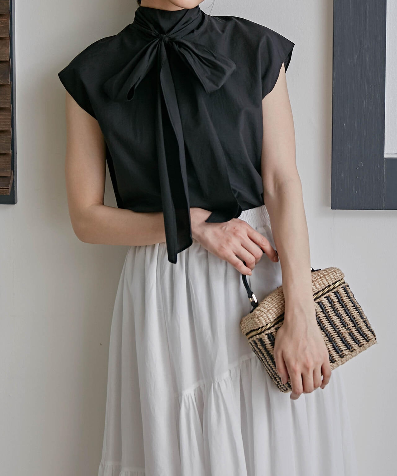 LB.03/2WAYシアーボウタイブラウス 6693121313