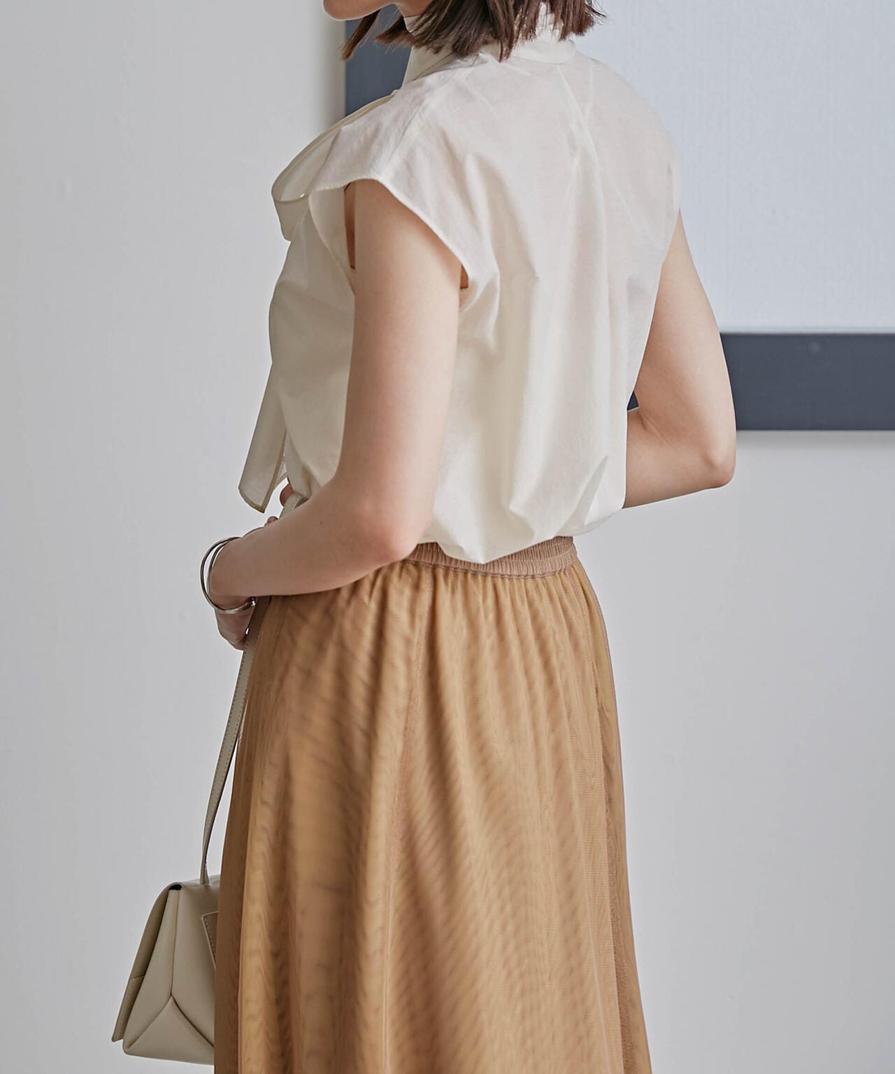 LB.03/2WAYシアーボウタイブラウス 6693121313