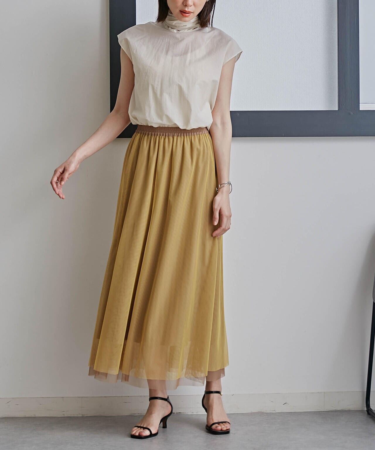 LB.03/2WAYシアーボウタイブラウス 6693121313