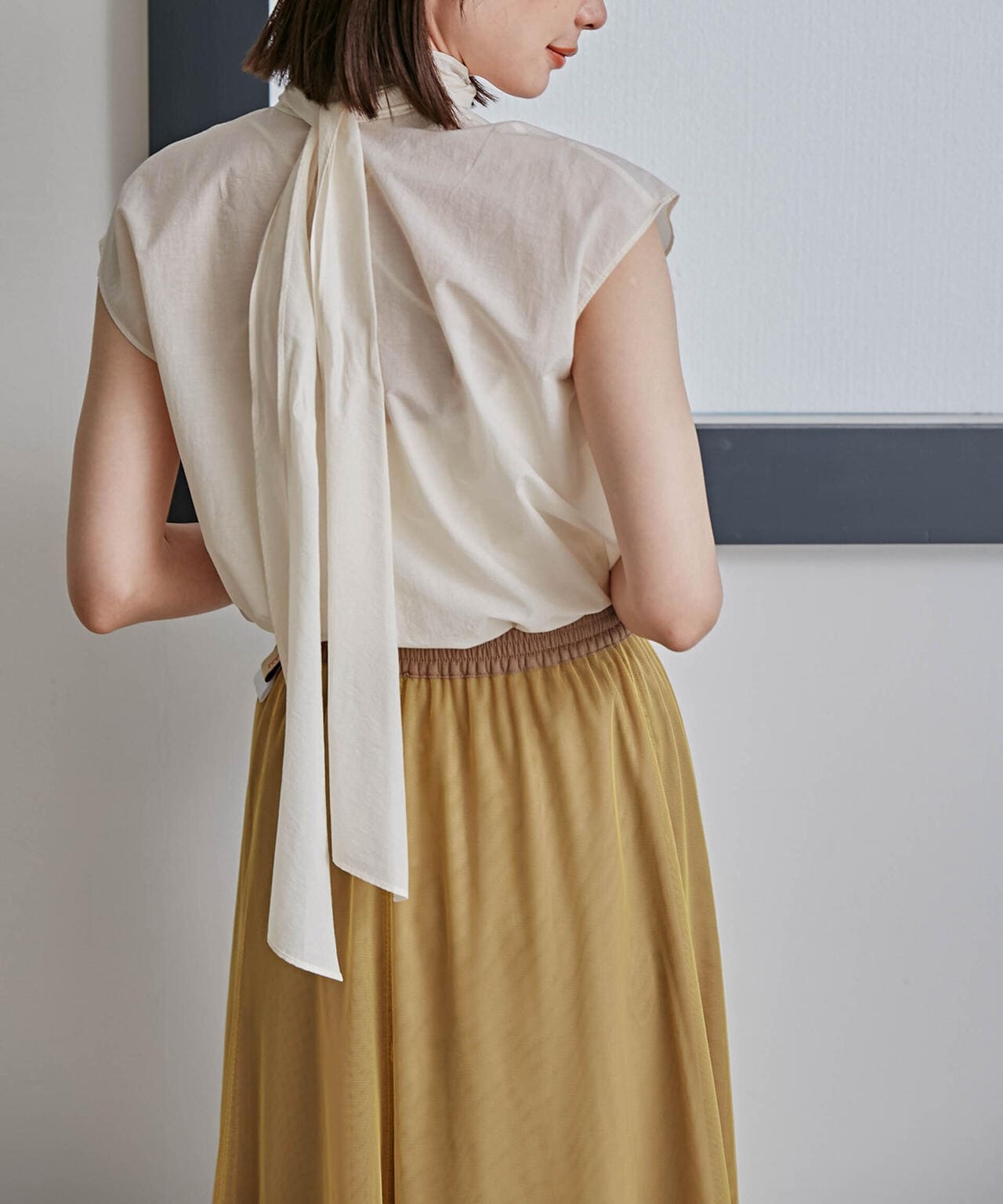 LB.03/2WAYシアーボウタイブラウス 6693121313