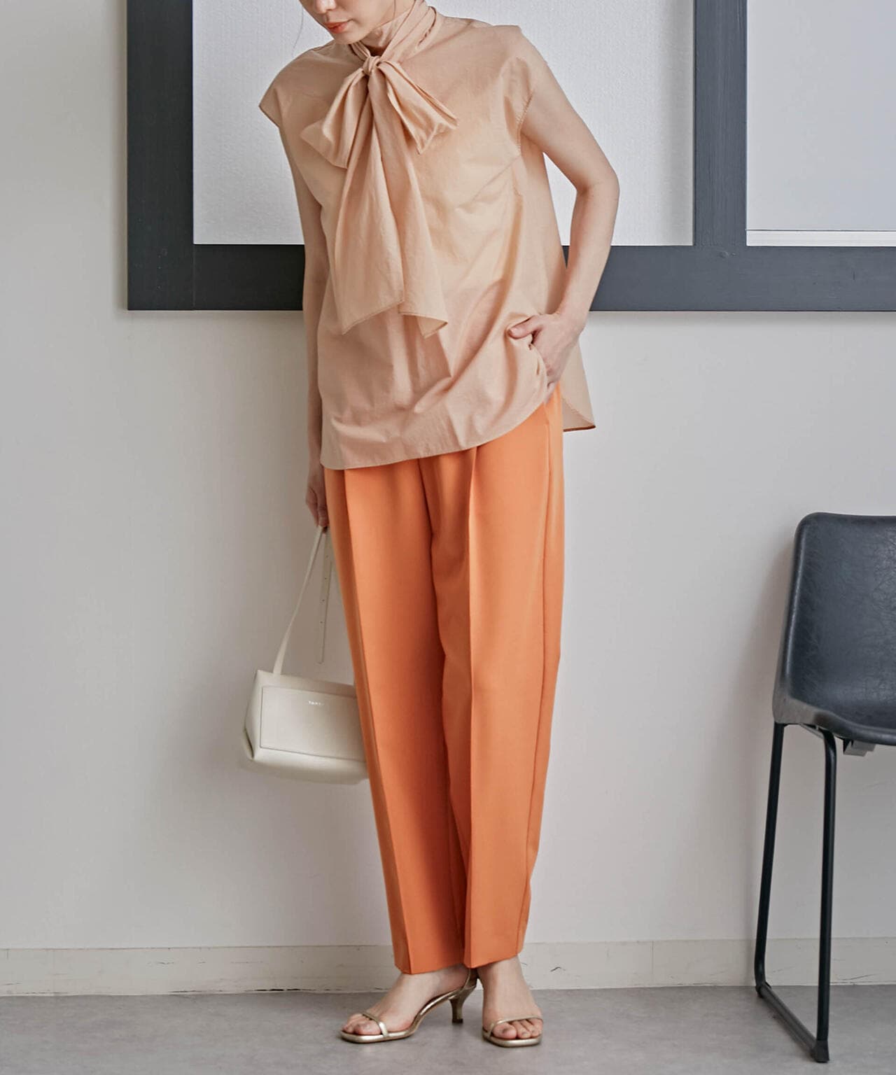 LB.03/2WAYシアーボウタイブラウス 6693121313