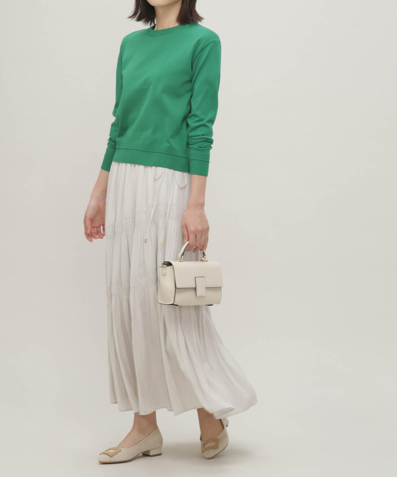 LB.03/思いきり洗えるニット コンパクトプルオーバー 6693122302