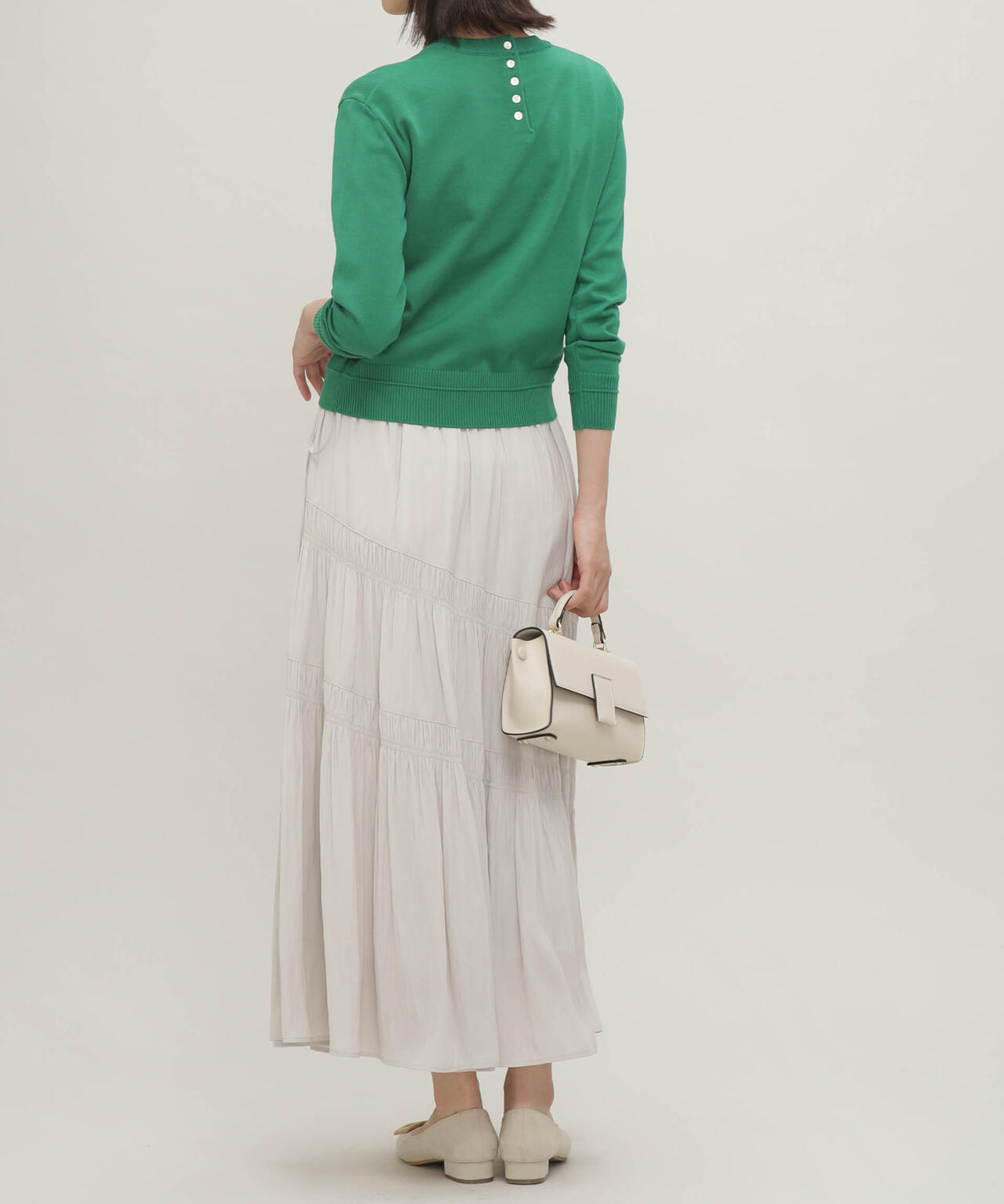 LB.03/思いきり洗えるニット コンパクトプルオーバー