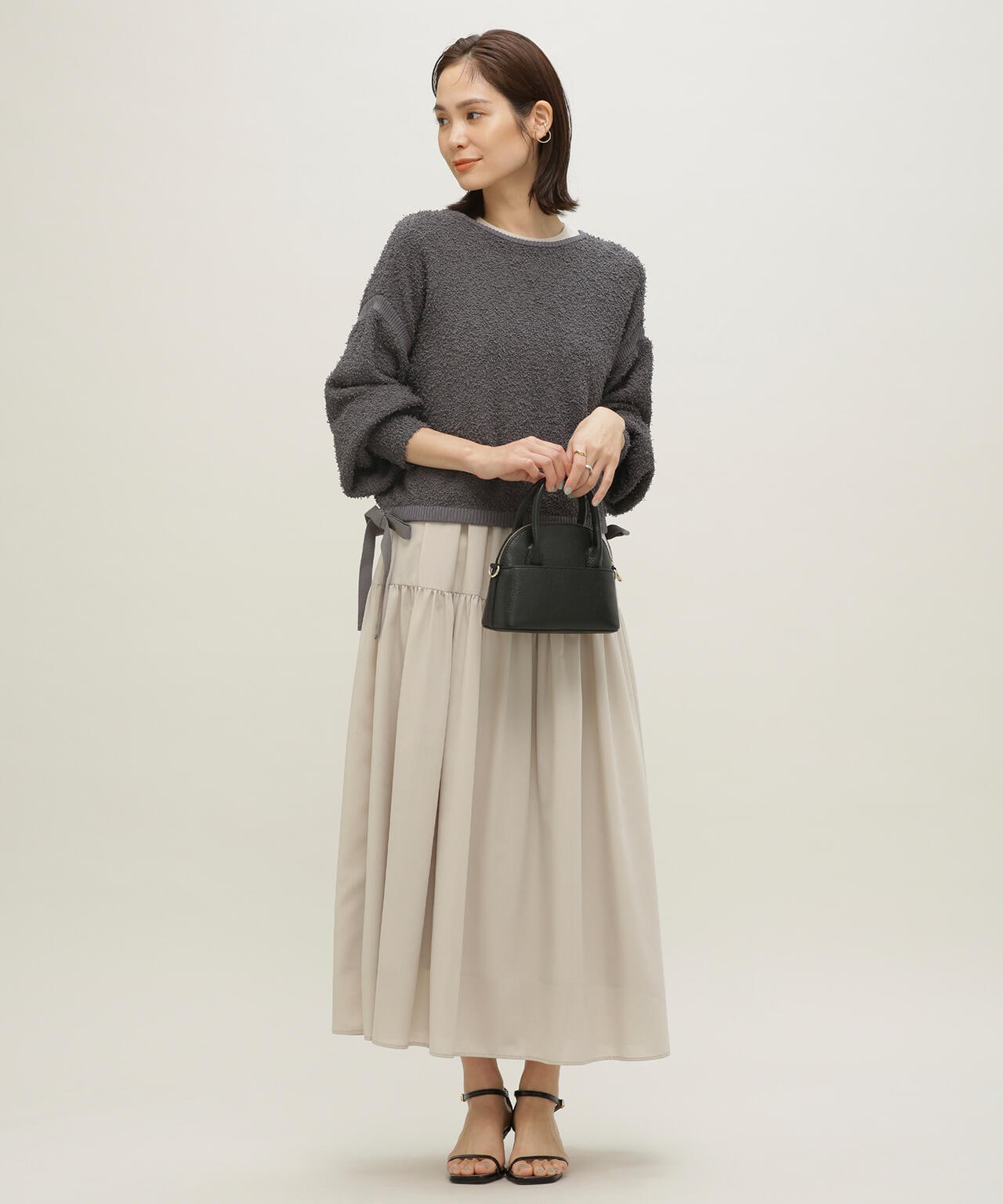 LB.03/前後2WAYジップアップニットトップス 6693122311