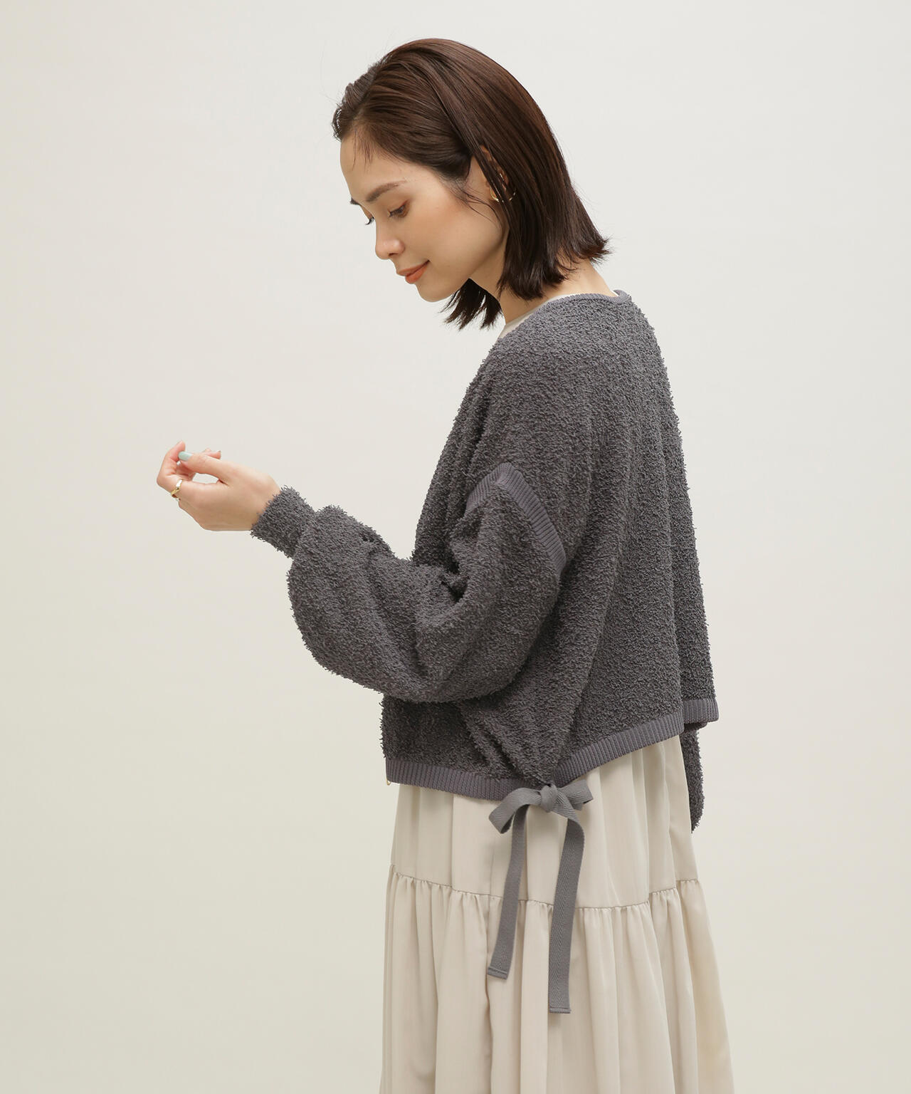 LB.03/前後2WAYジップアップニットトップス 6693122311