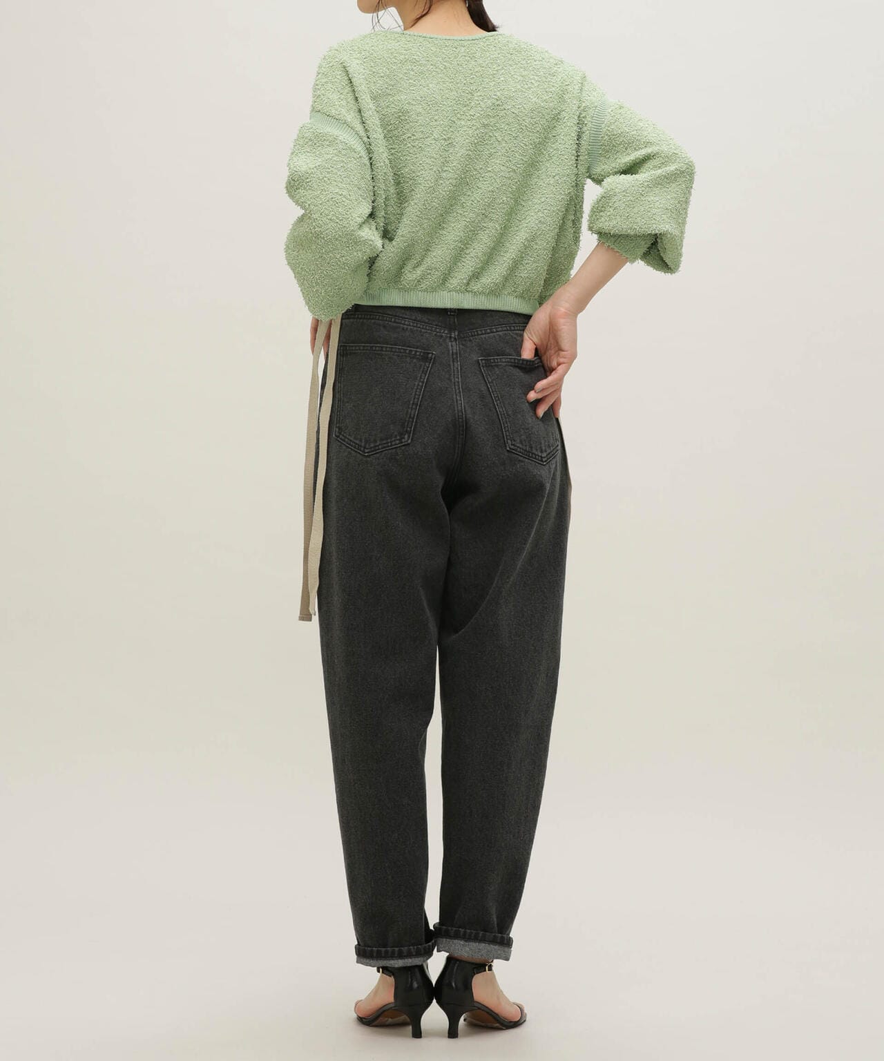 LB.03/前後2WAYジップアップニットトップス 6693122311