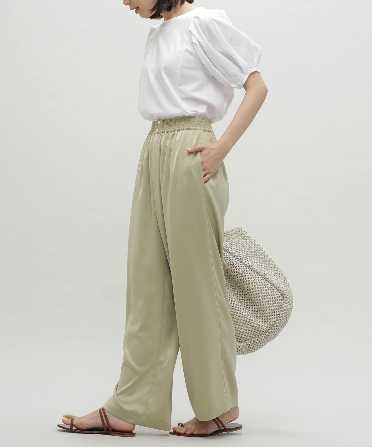 LB.03/バックデザインカットブラウス 6693124318