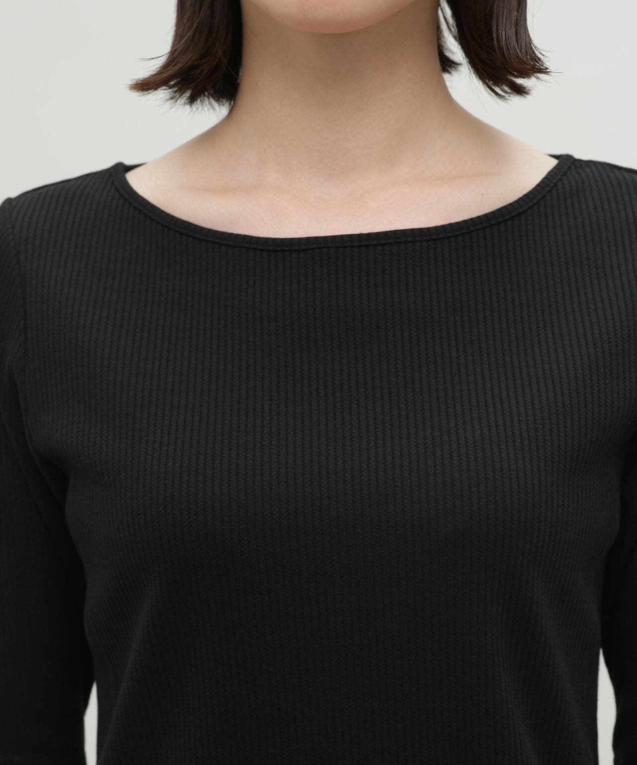 LB.03/バックオープンリブカットソー 6693124320