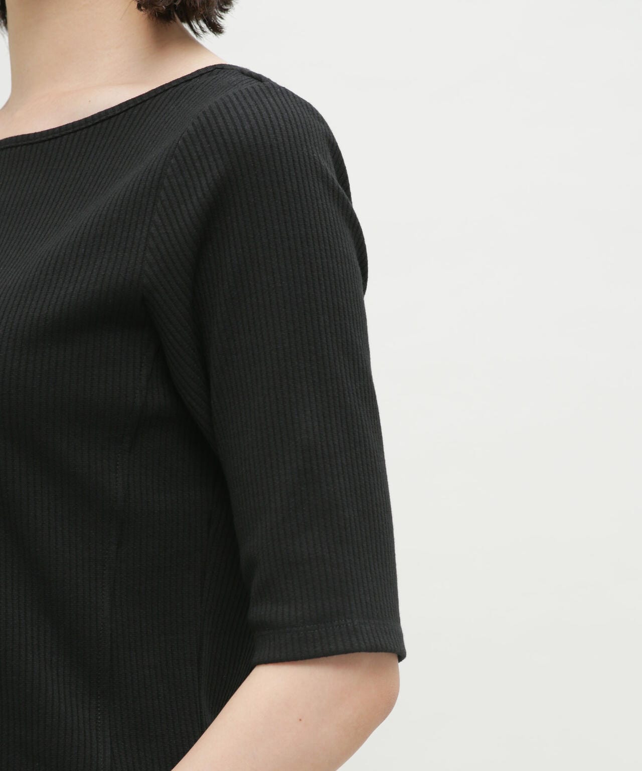 LB.03/バックオープンリブカットソー 6693124320