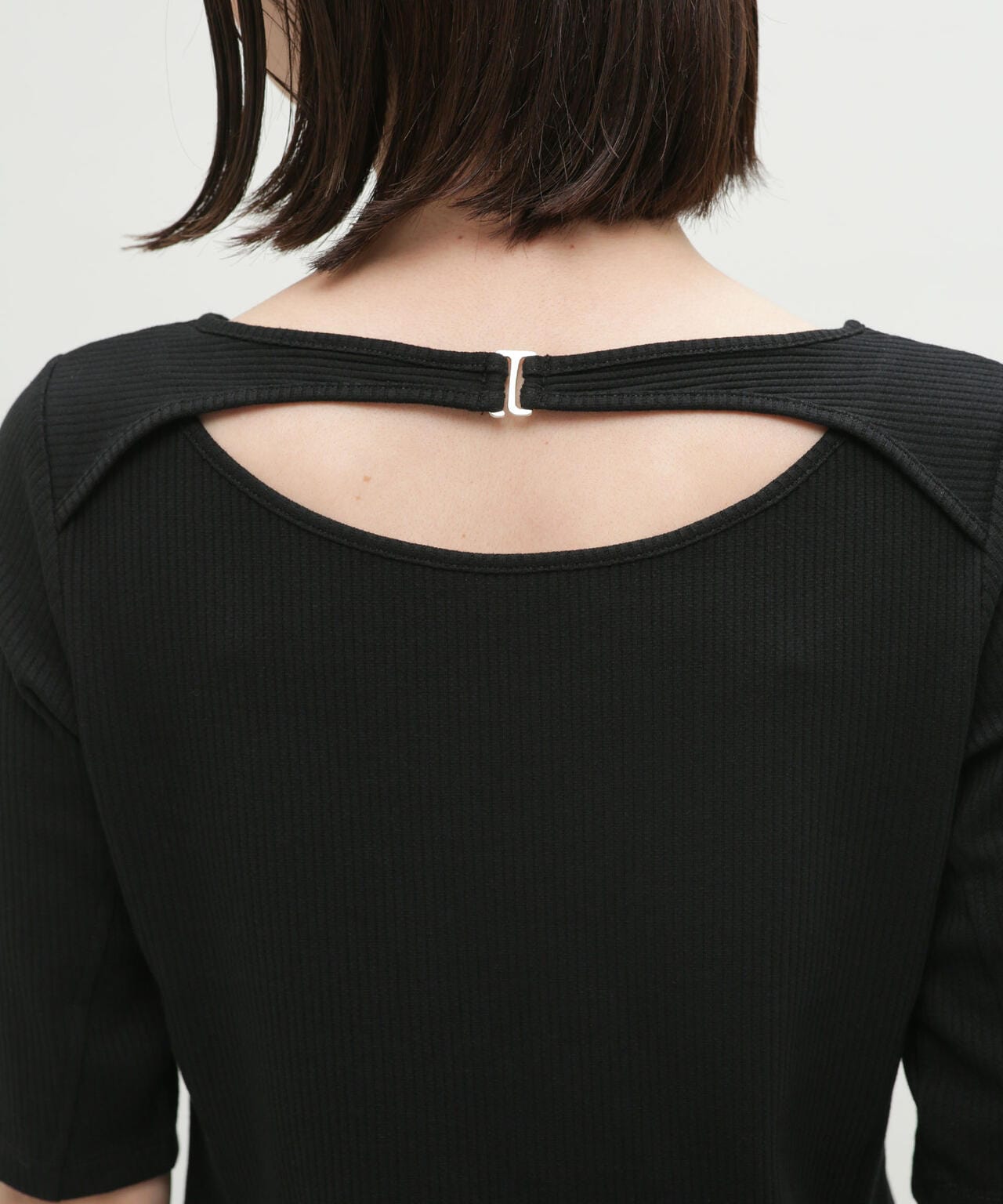 LB.03/バックオープンリブカットソー 6693124320