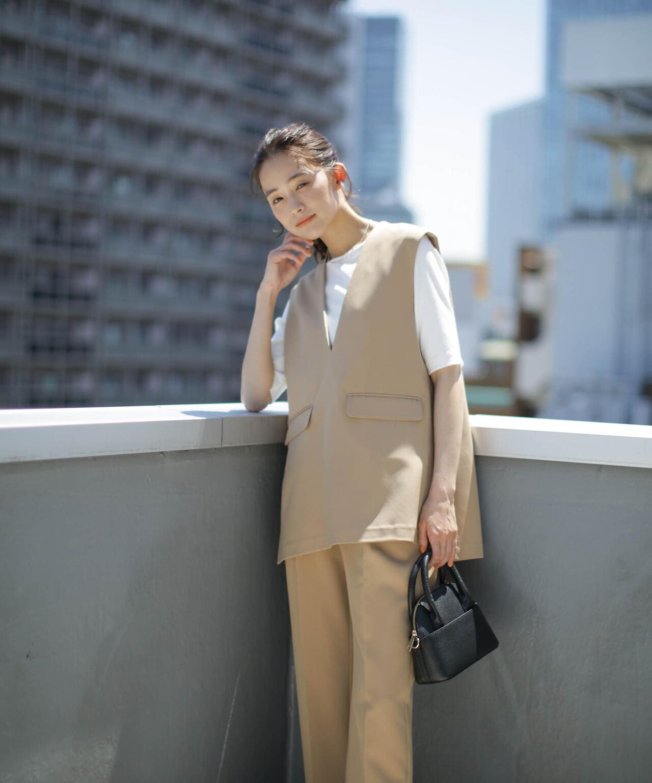 LB.03/バックオープンリブカットソー 6693124320